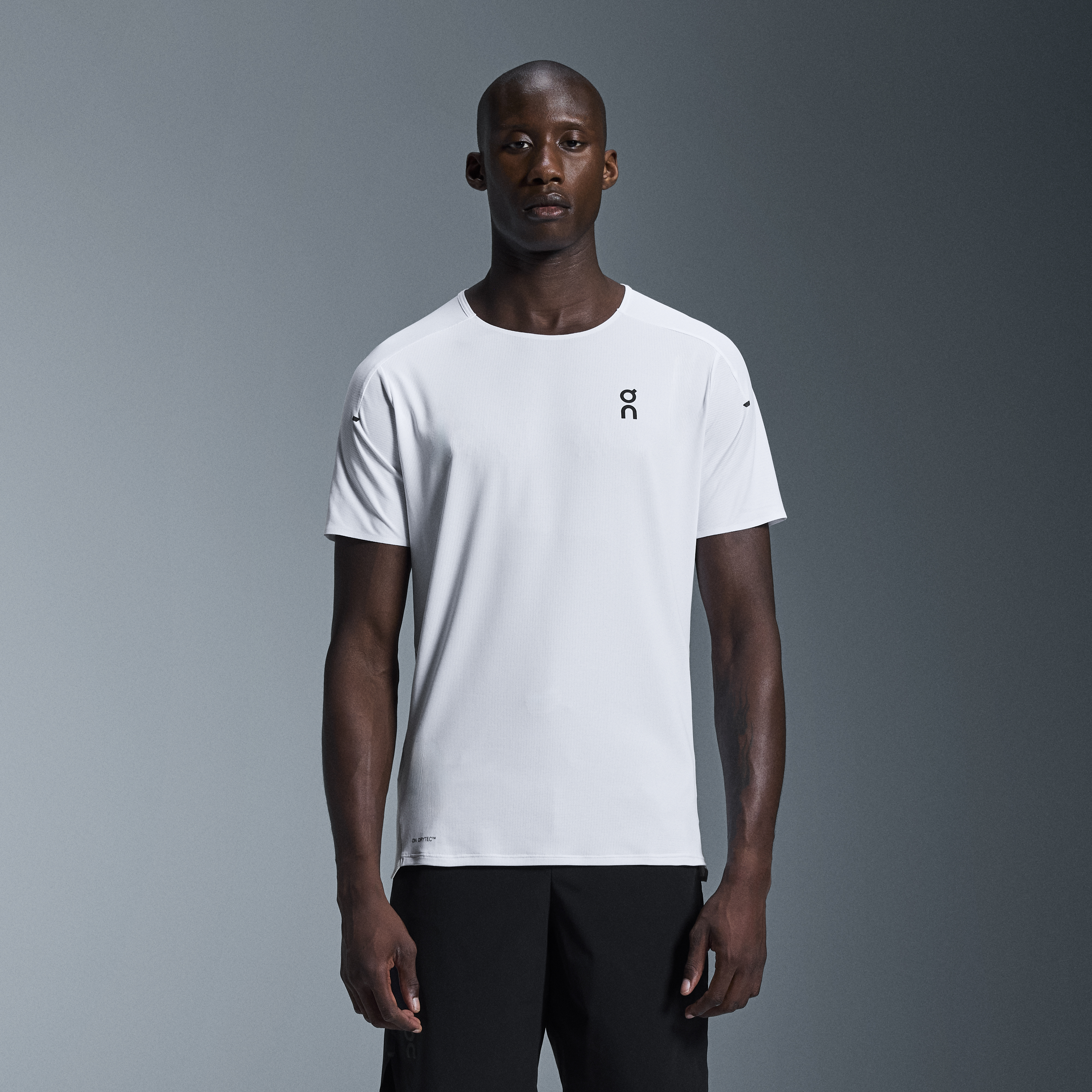 Performance-T Short-Sleeve Shirt in White/Silver