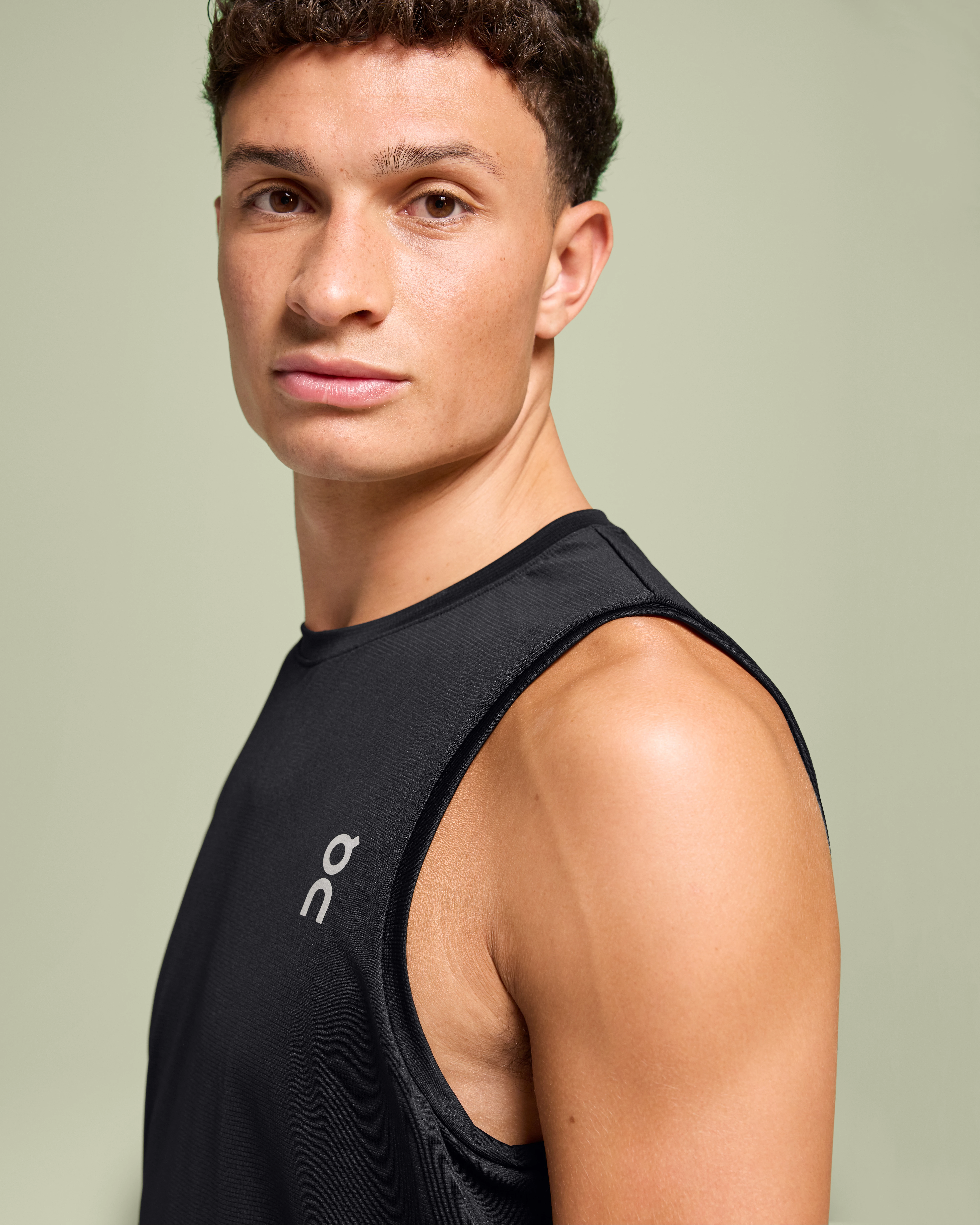 On Core Tank Black Men Tops and t-shirts
