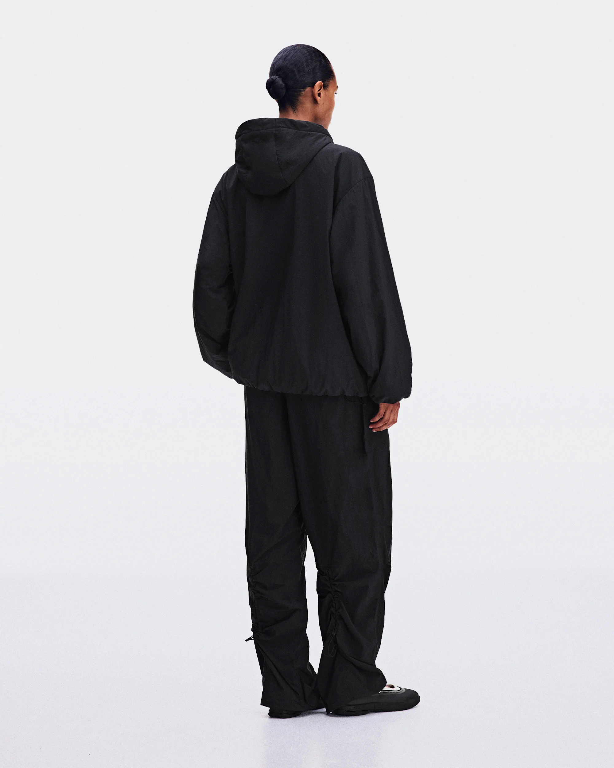 Women's Insulated Half-Zip Anorak Black - thumbnail 3
