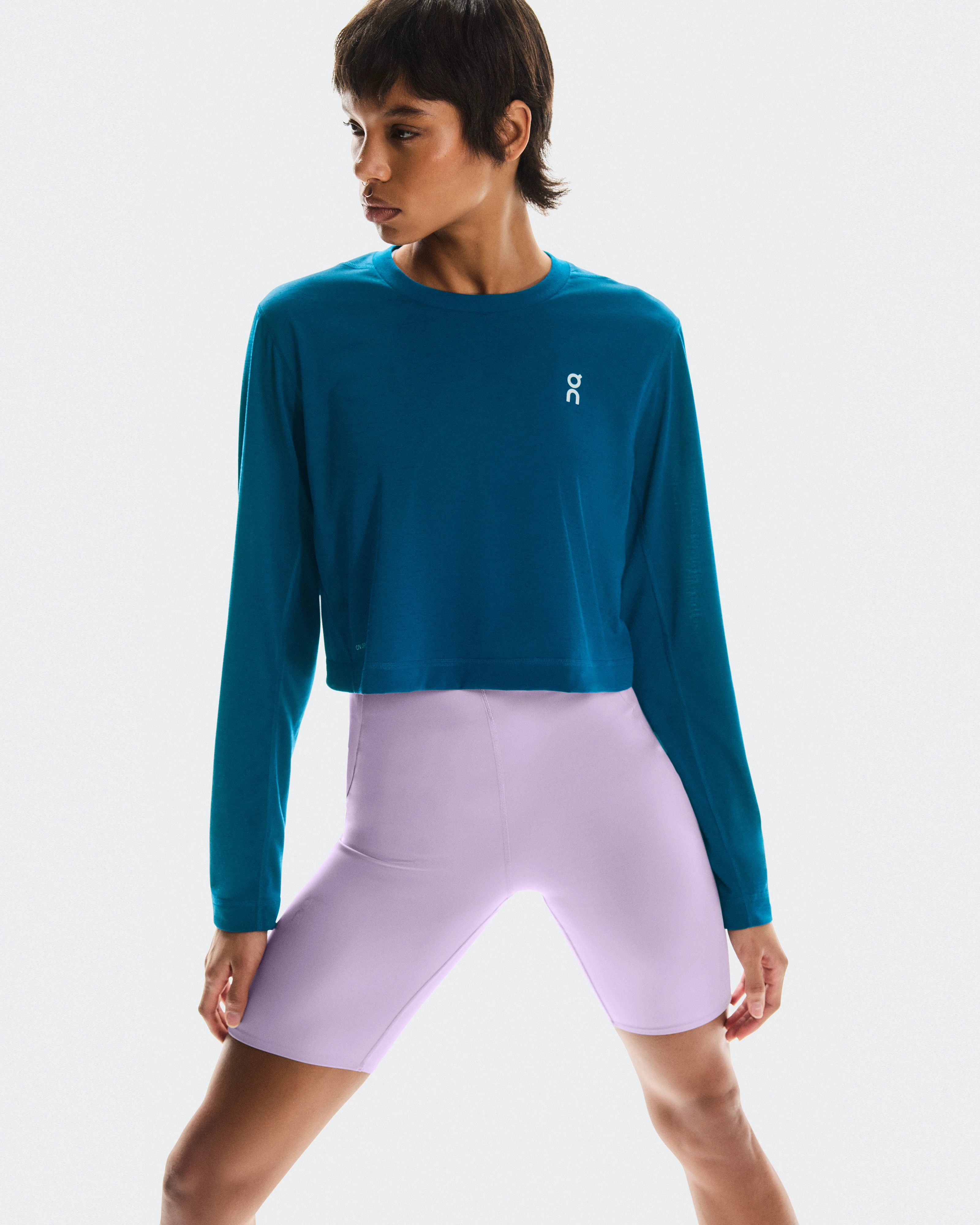On Train Long-T Crop Tempest Women Tops and t-shirts