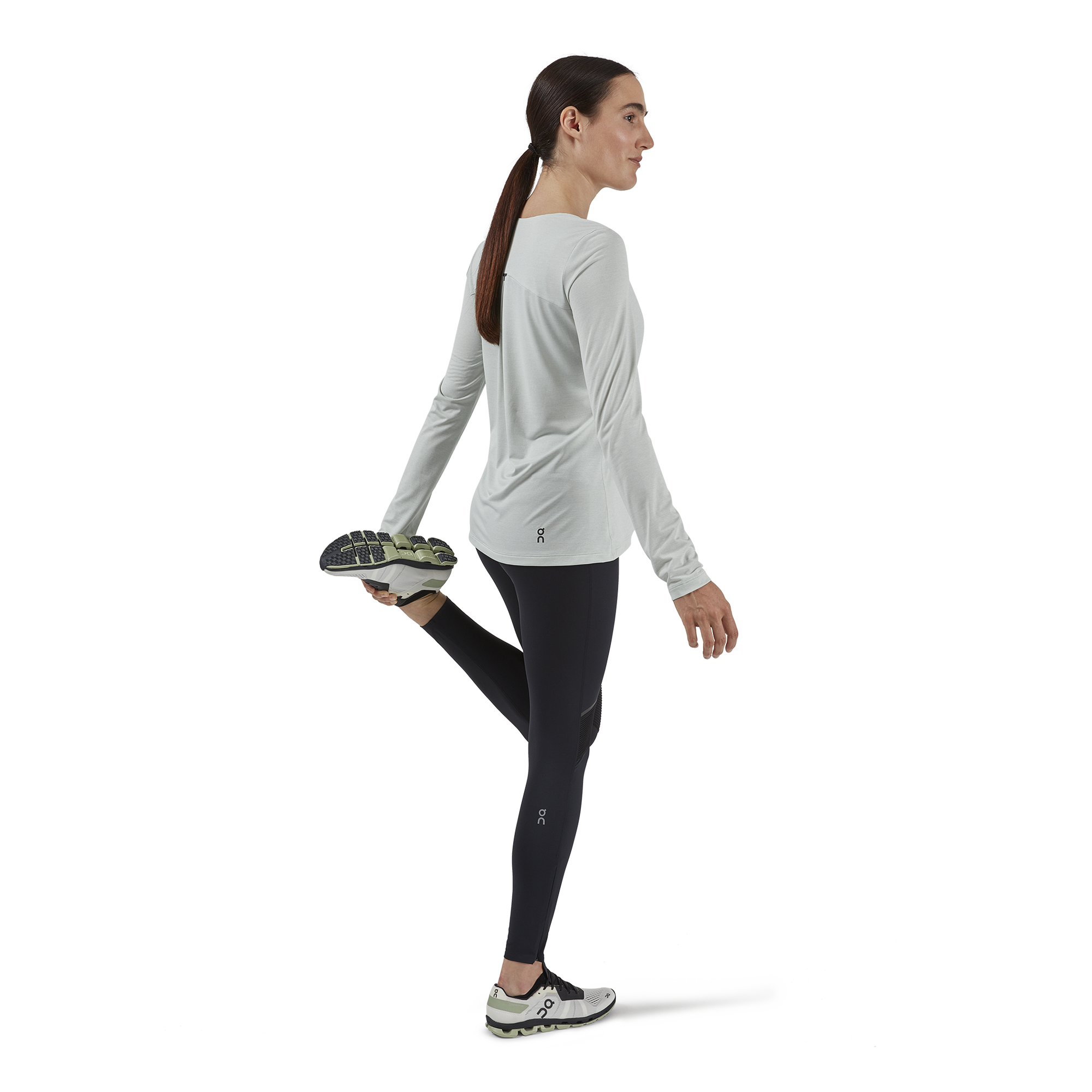 Women's Microfiber Elastane Stretch Performance Leggings with Broad  Waistband and Stay Dry Technology - Poseidon