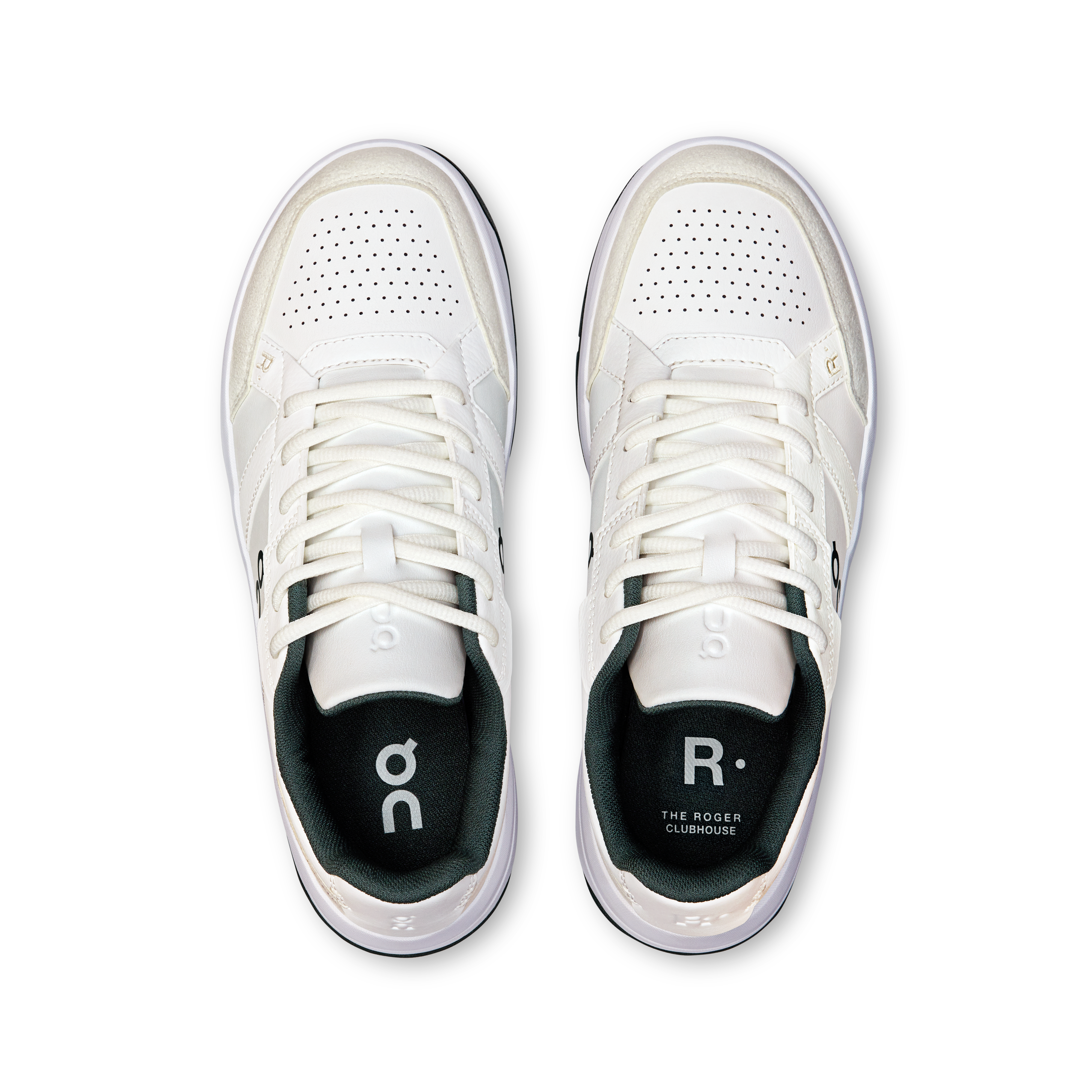 THE ROGER ClubhouseWomen / White | Evergreen / 42