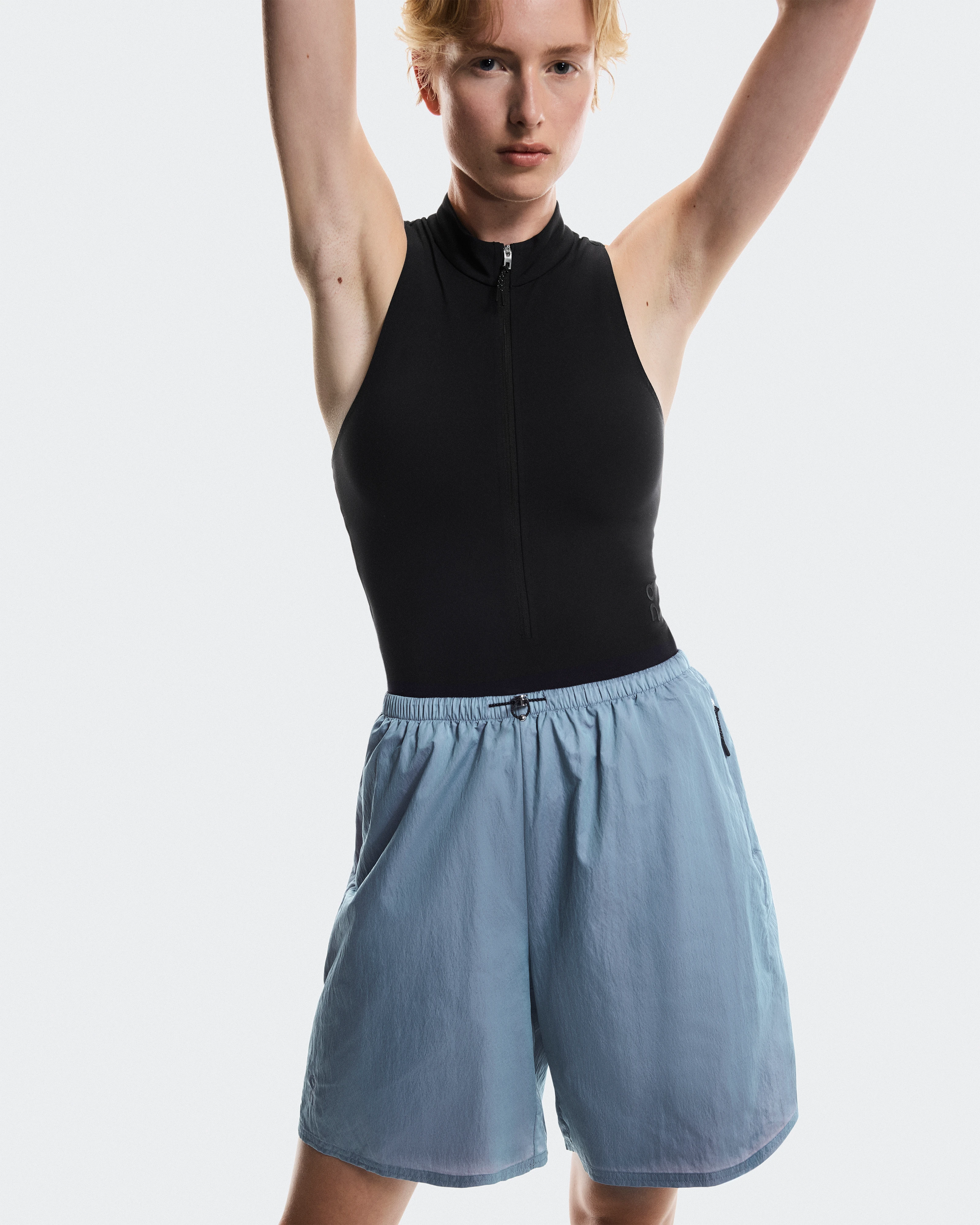 On Track Shorts Arctic & Pink Women Shorts