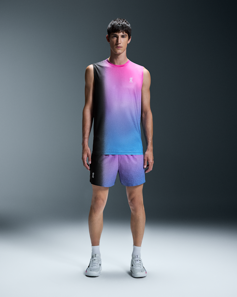 On Court Shorts, Black | Pink, Men
