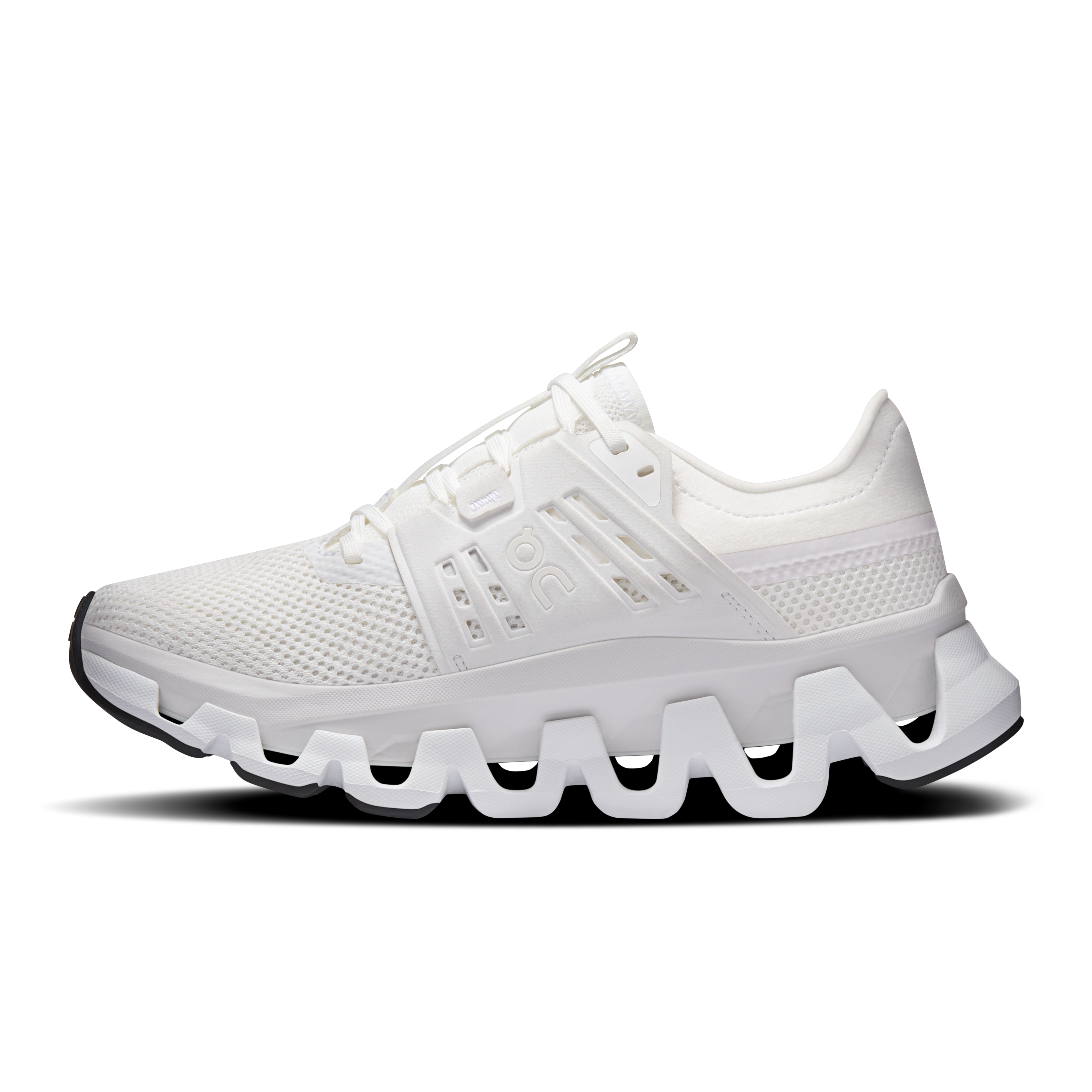 On Cloudswift Amp White & White ウィメンズ ロードランニング シューズ