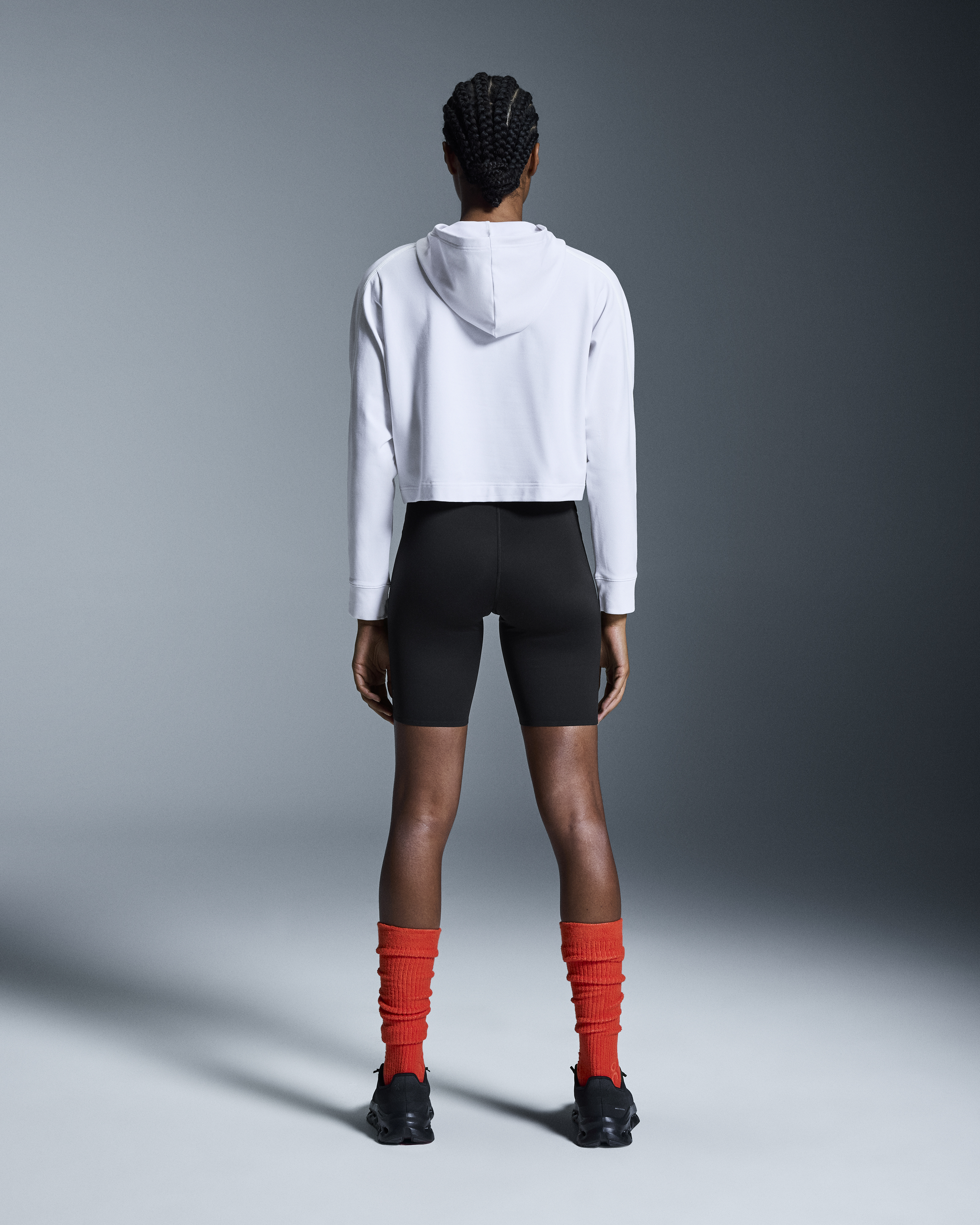 売れ筋商品|||チャンピオン カットソー トップス レディース Women's Soft Touch Cord Cropped Hoodie Rock On Pu Women's Studio Hoodie | White | On United States