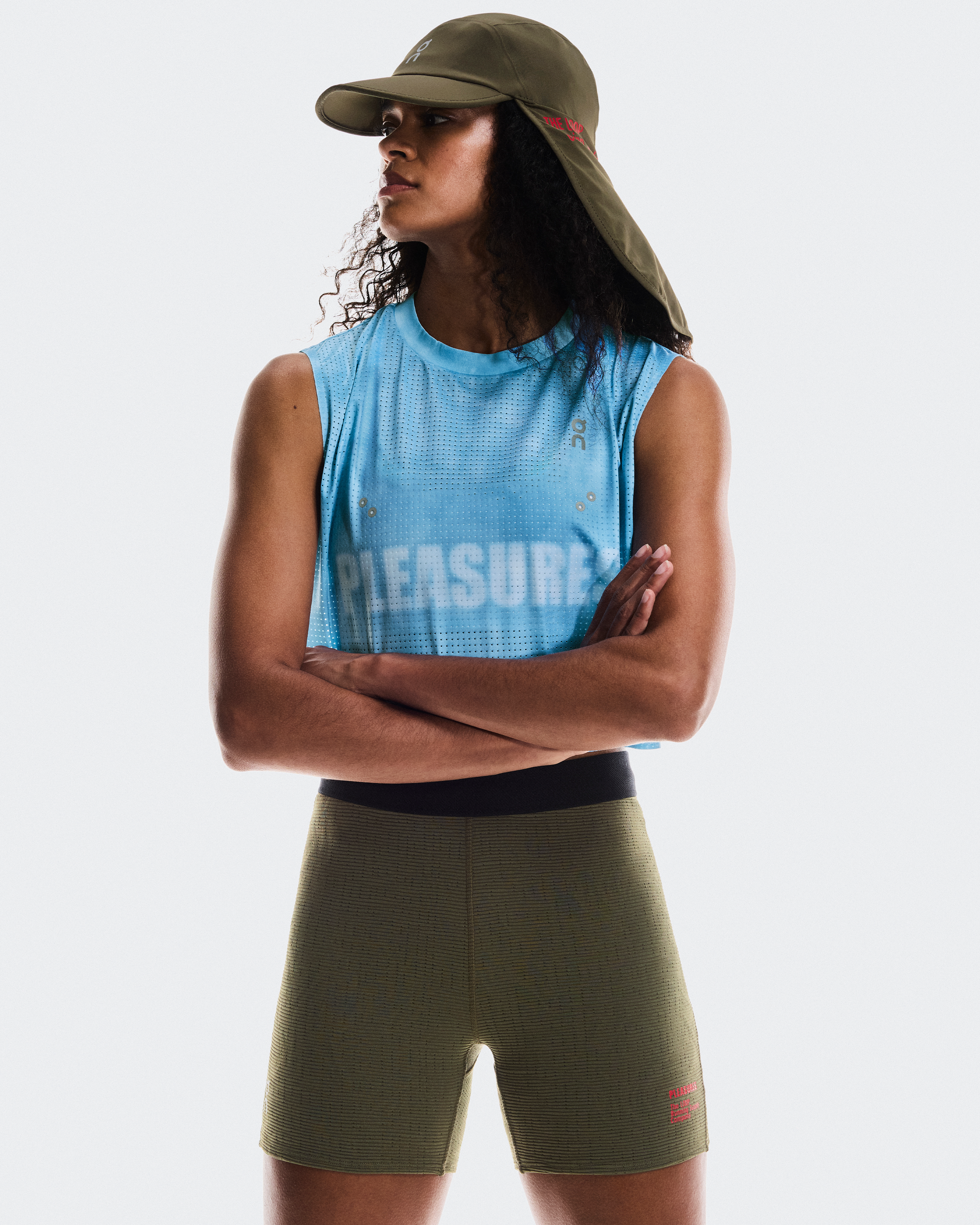 Tights PLEASURES x The LoopWomen / Olive / L