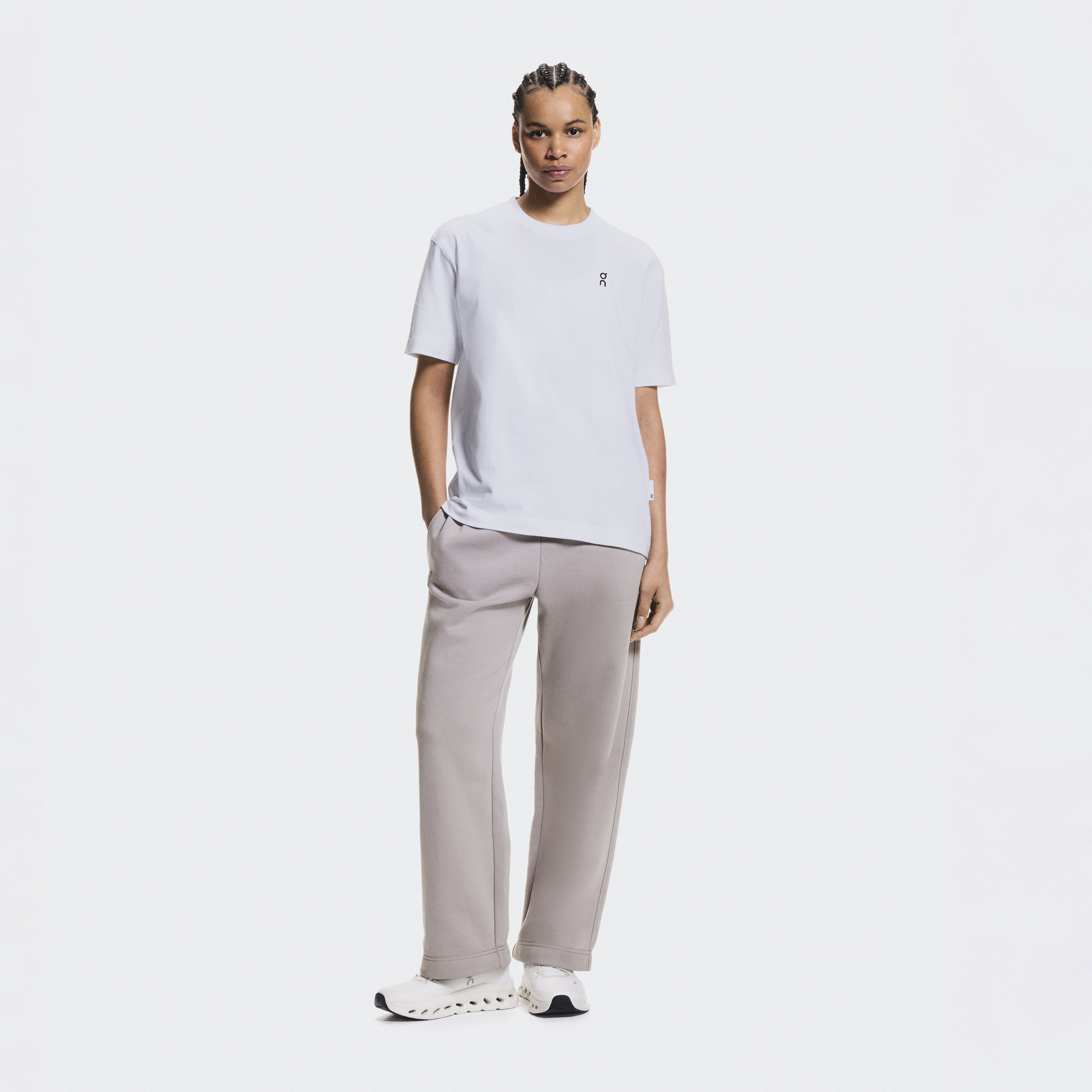 Club-T Rhythm Short-Sleeve Shirt in White