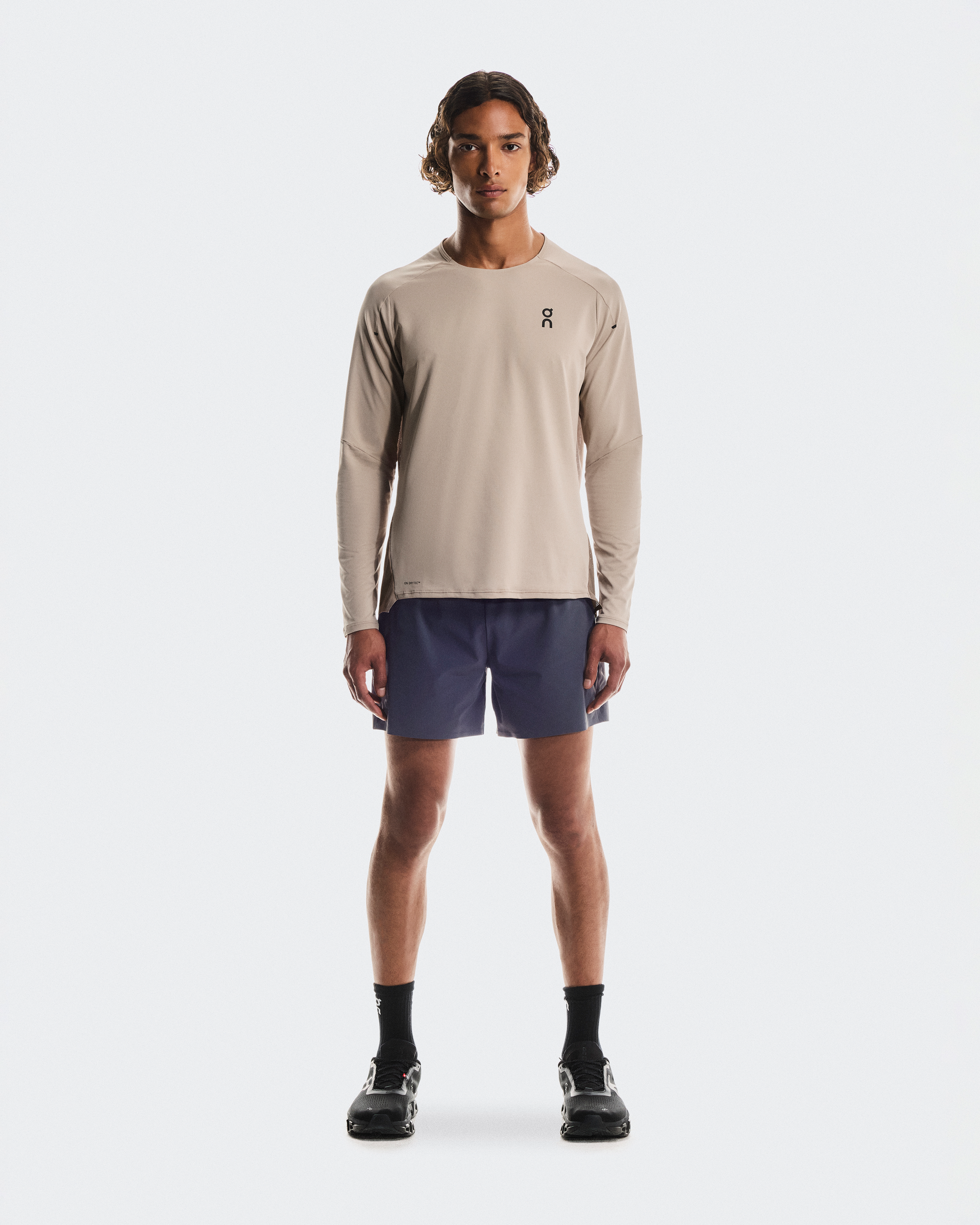 On Performance Long-T, Desert | Cinder, Men