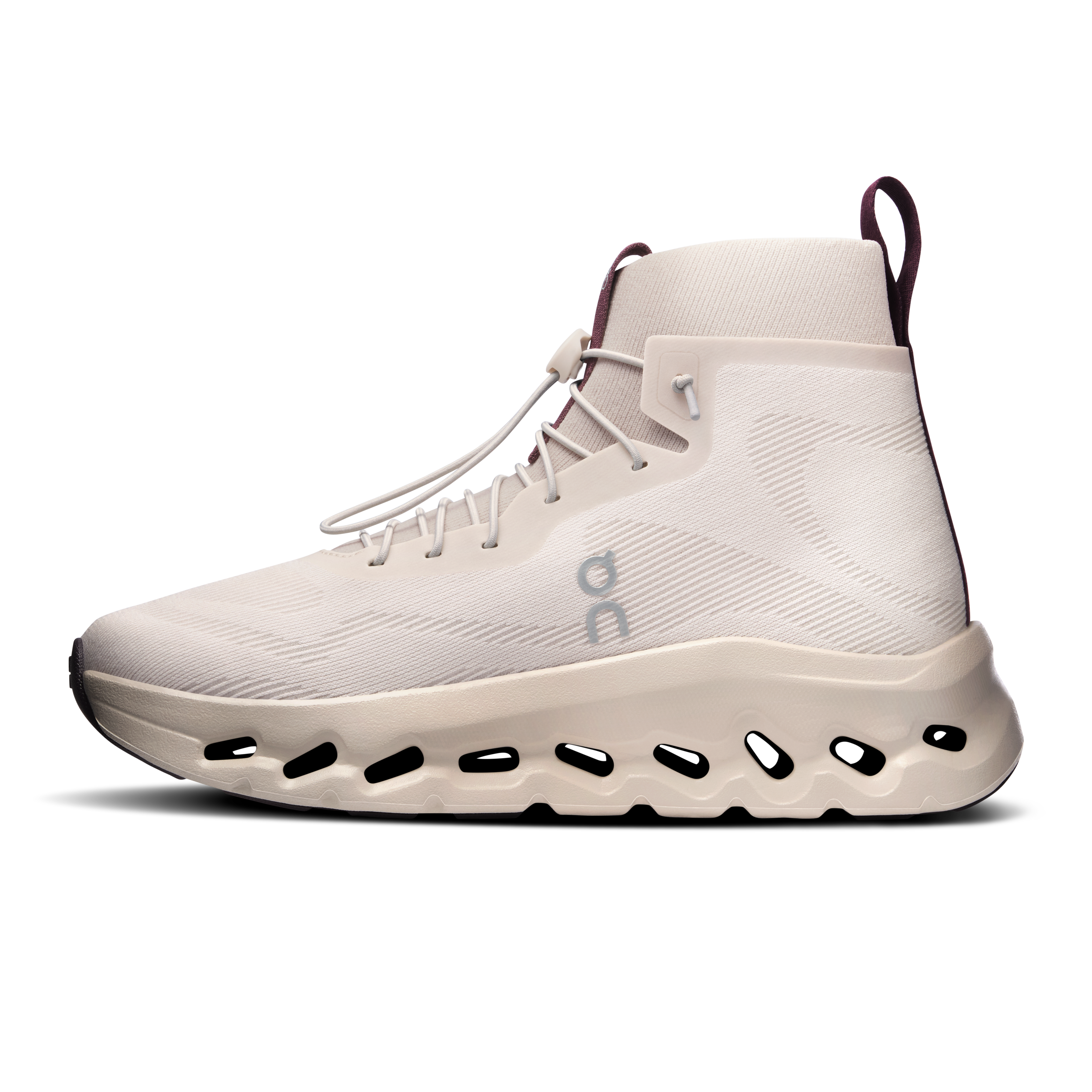 On Cloudtilt Hi LOEWE Sand & Oatmeal | Plum Women Active life Shoes
