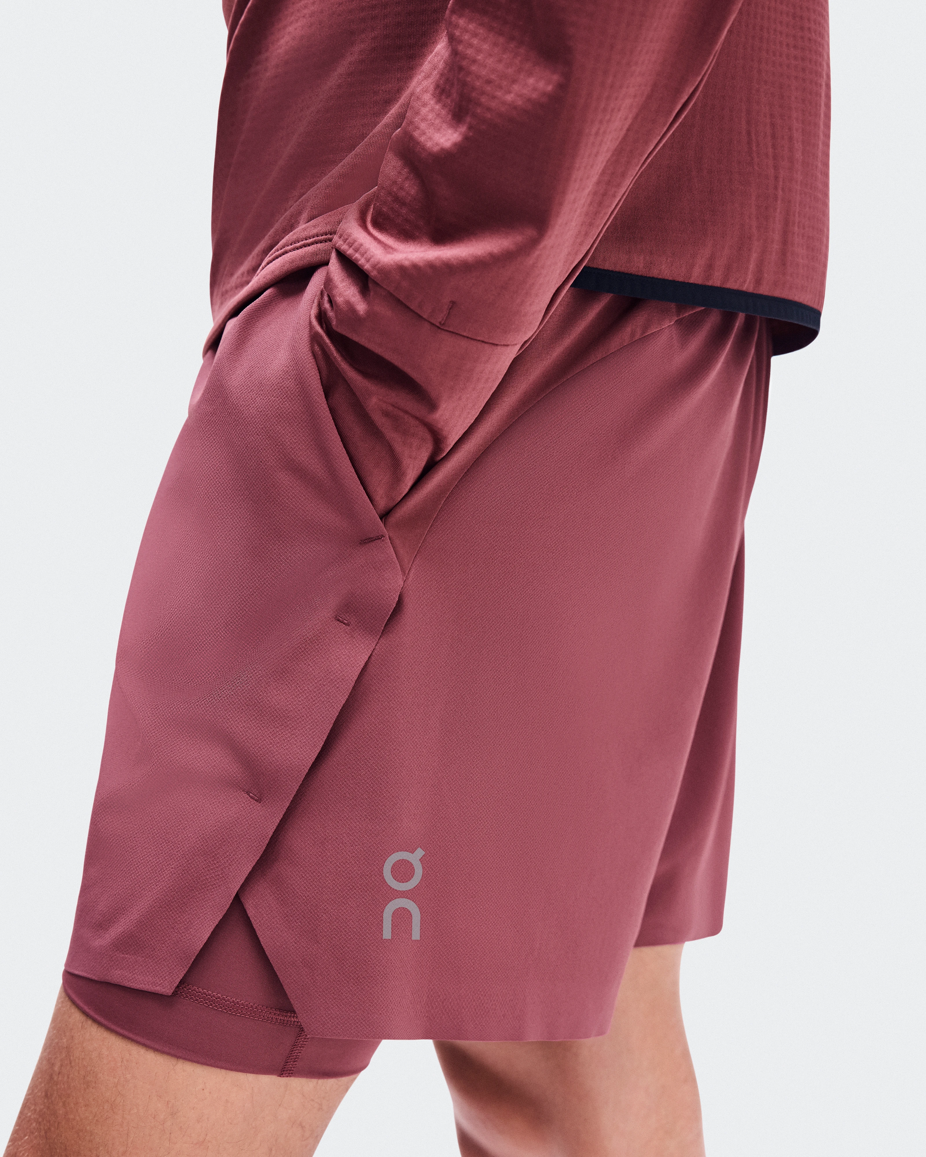 On Train 2-in-1 Shorts Barberry Men Shorts