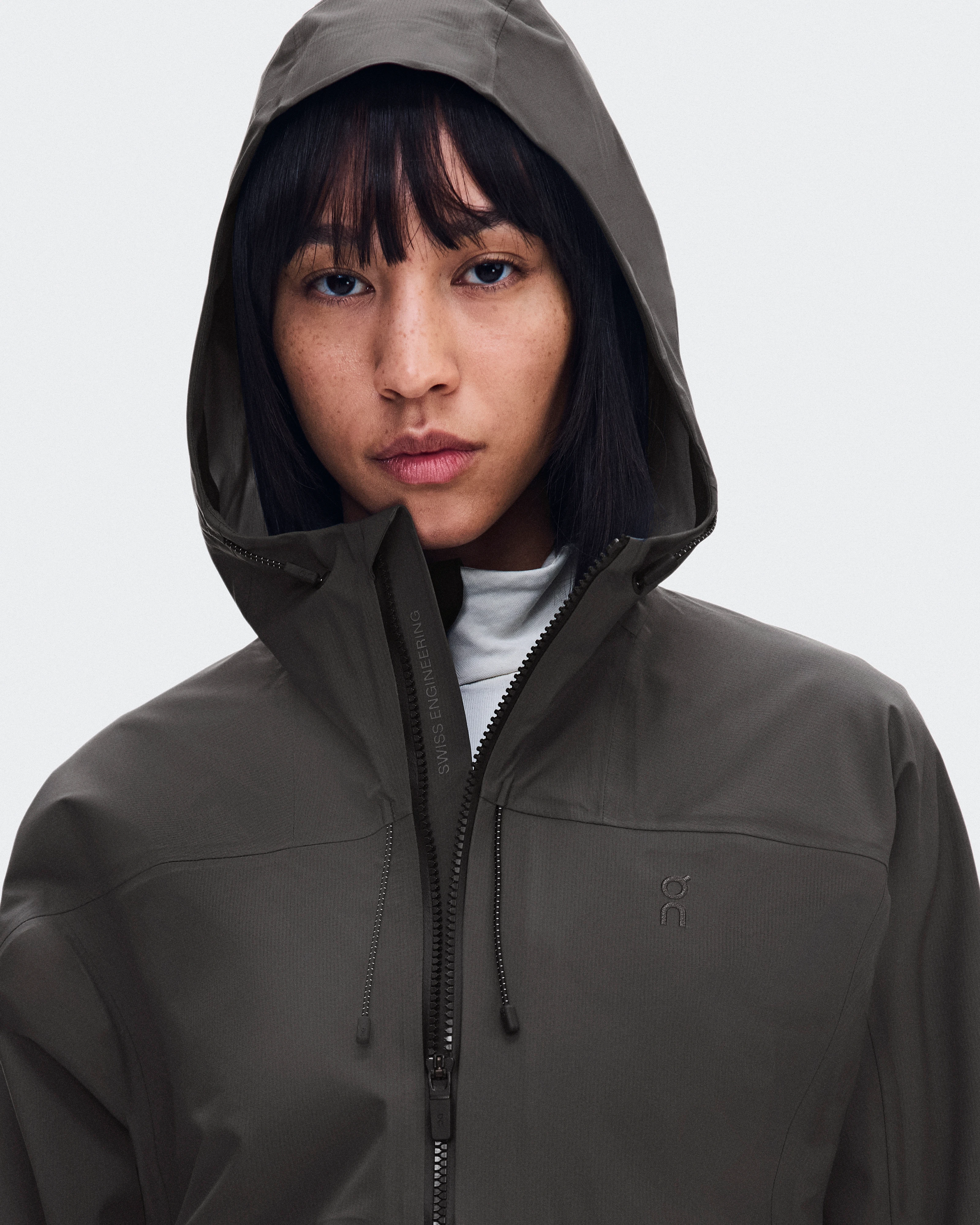 On Ascent Jacket Espresso Women Jackets