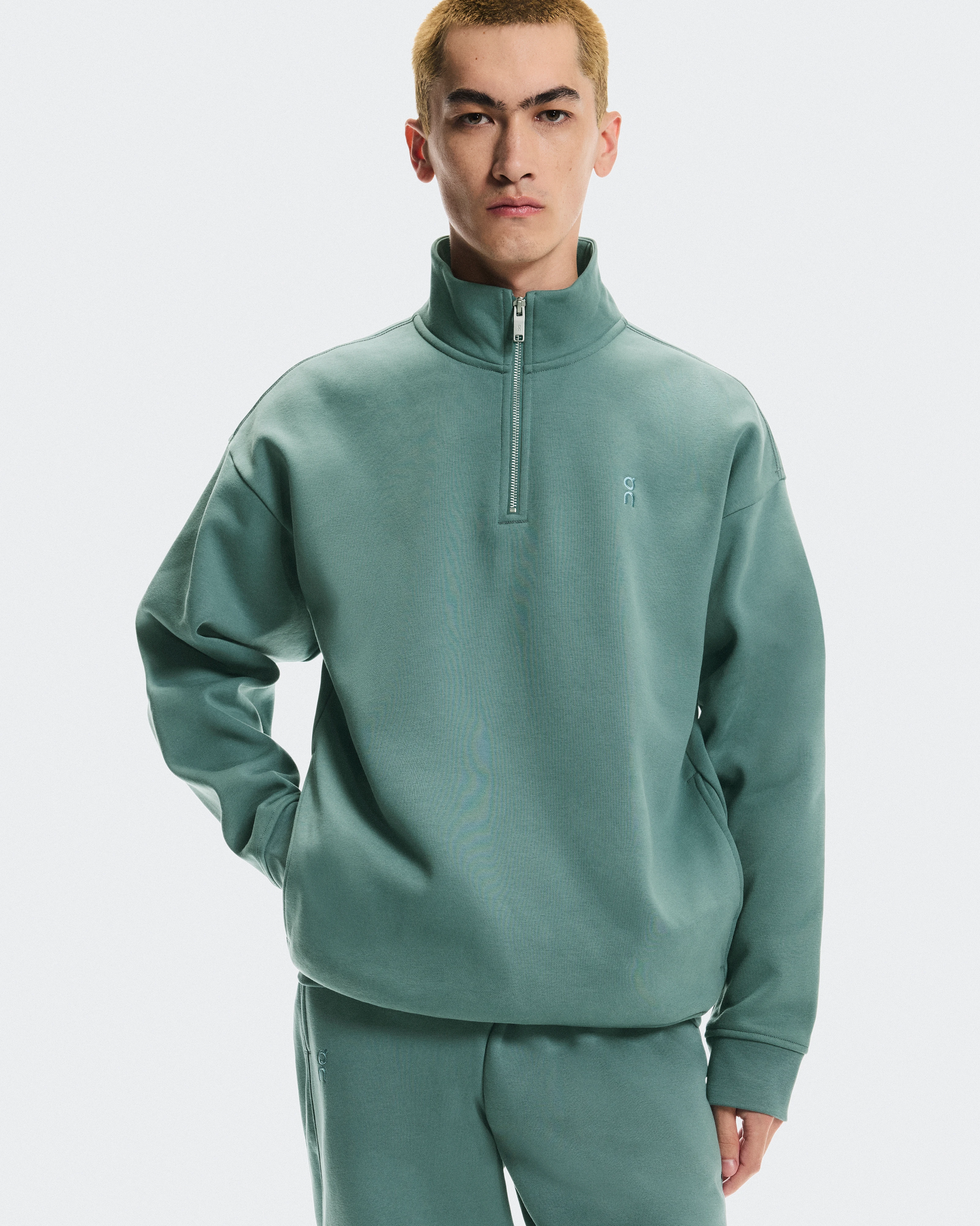 On Club Collective 1/4 Zip Tide Men Hoodies and sweatshirts