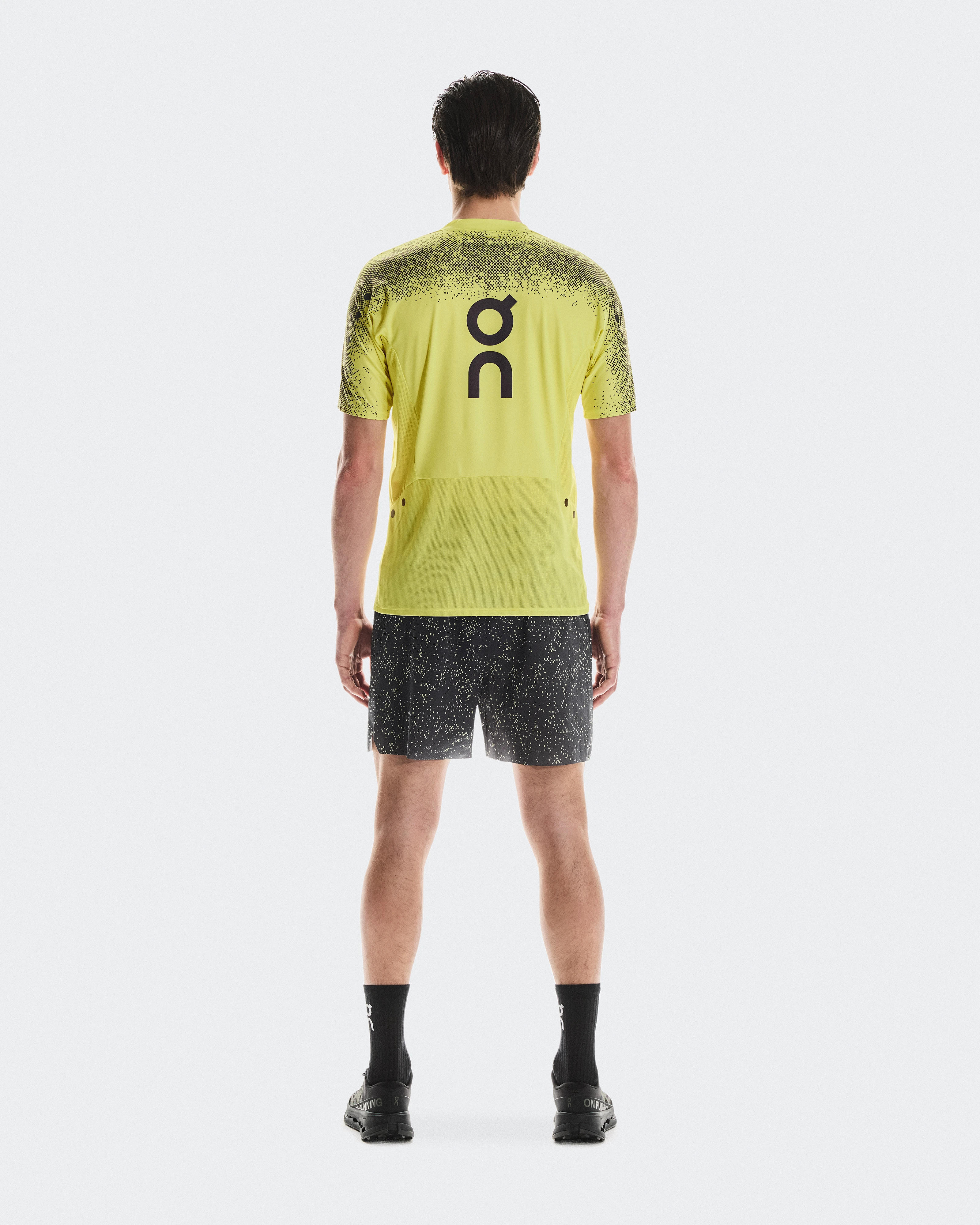 On Ultra-T Limelight & Grey Men Tops and t-shirts