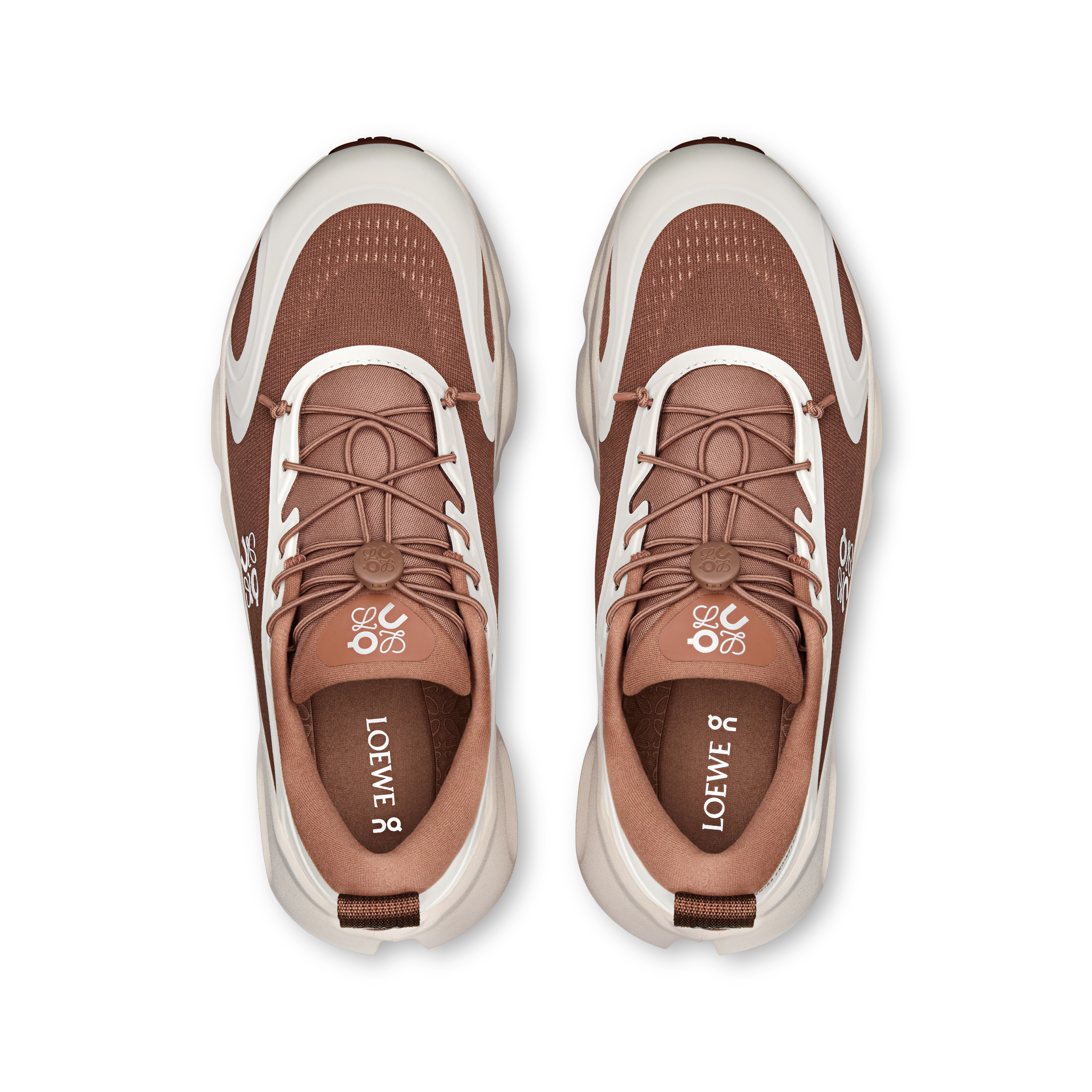 On Cloudsolo LOEWE Taupe & Eggshell Women Active life Shoes