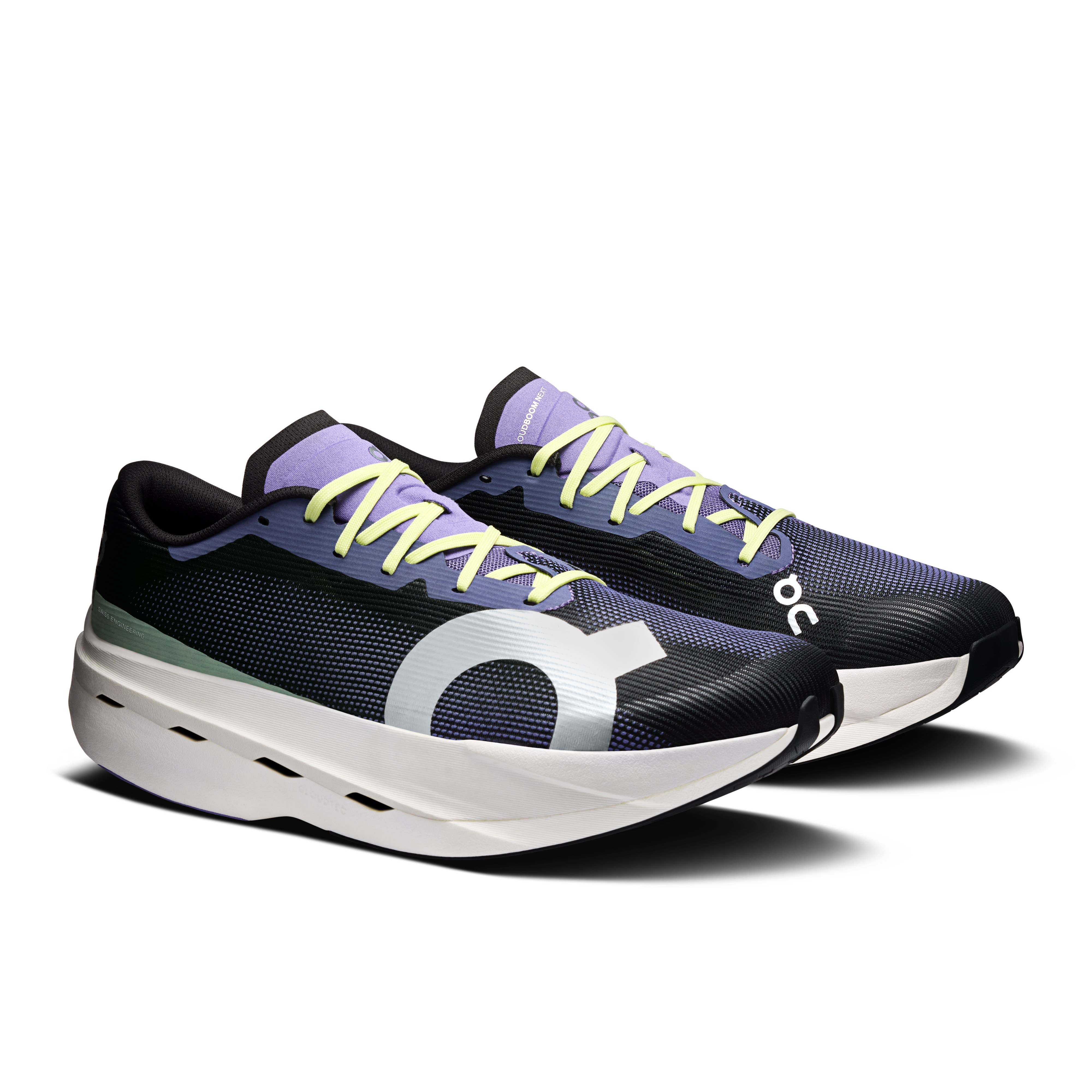 On Cloudboom Volt Black & Juniper Homme Running sur route Chaussures