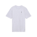 Club-T Court Short-Sleeve Shirt in Heather Gray/Pink