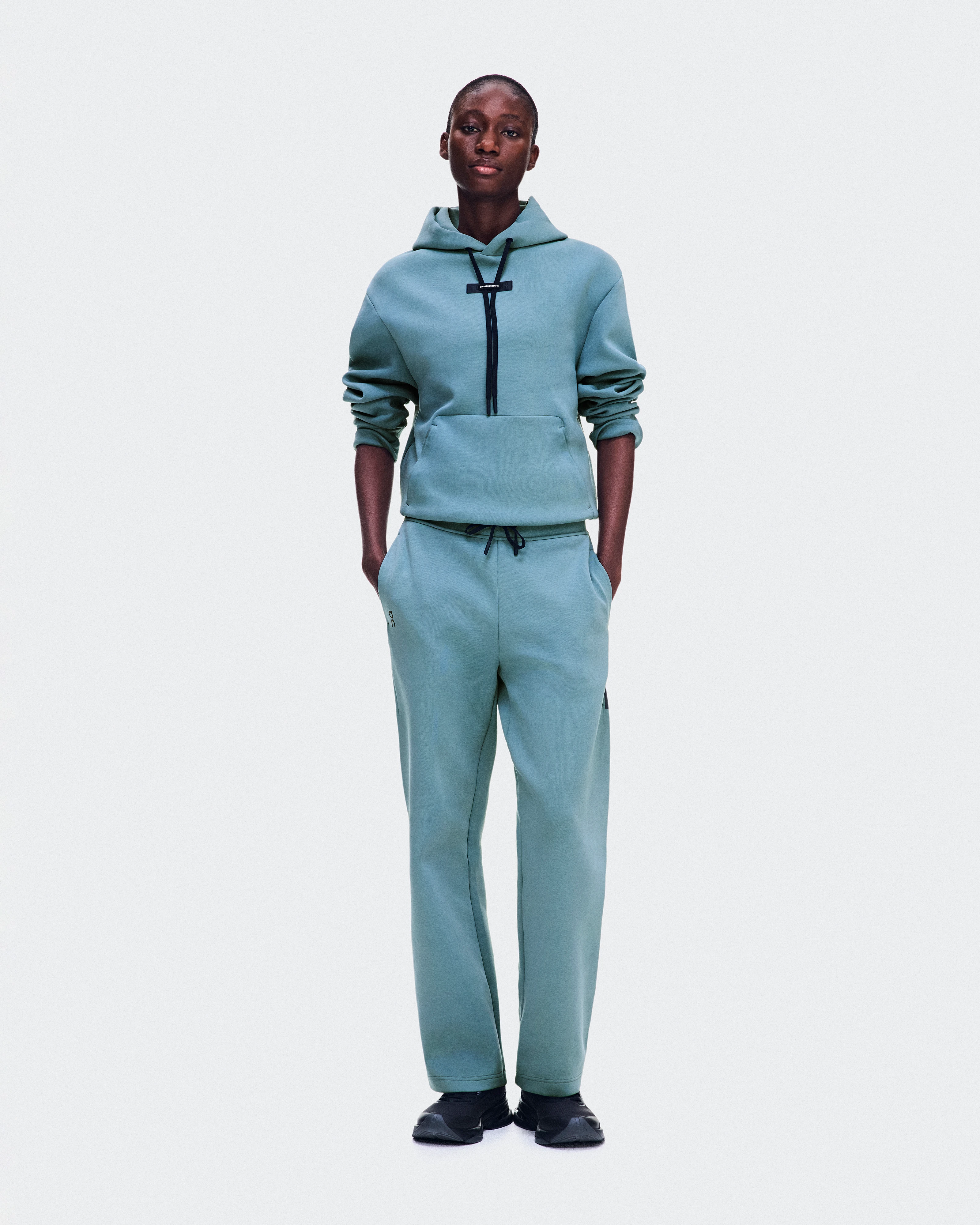 On Focus Tech Hoodie Agave Donna Felpe