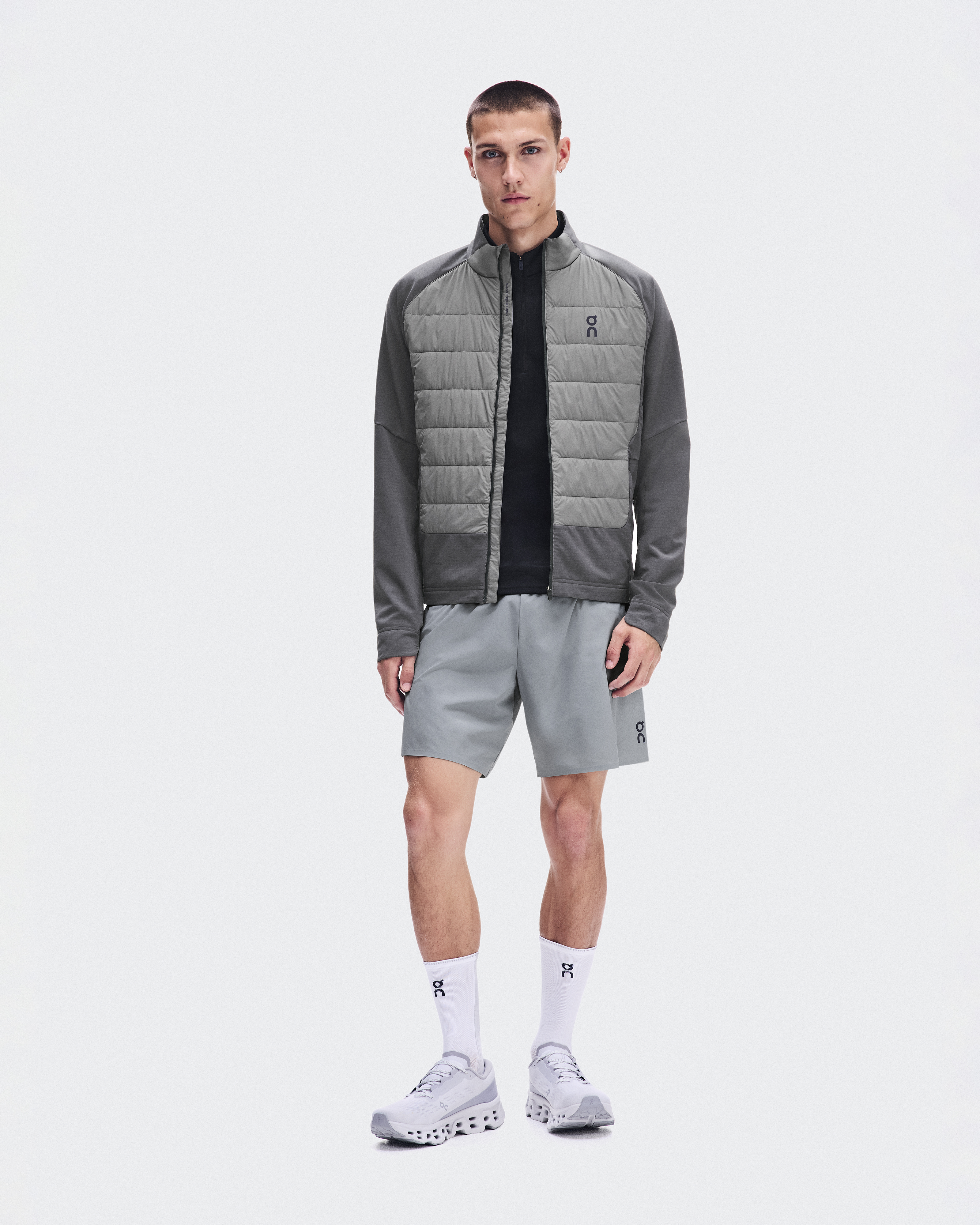 Weather Hybrid Jacket in Eclipse/Ember