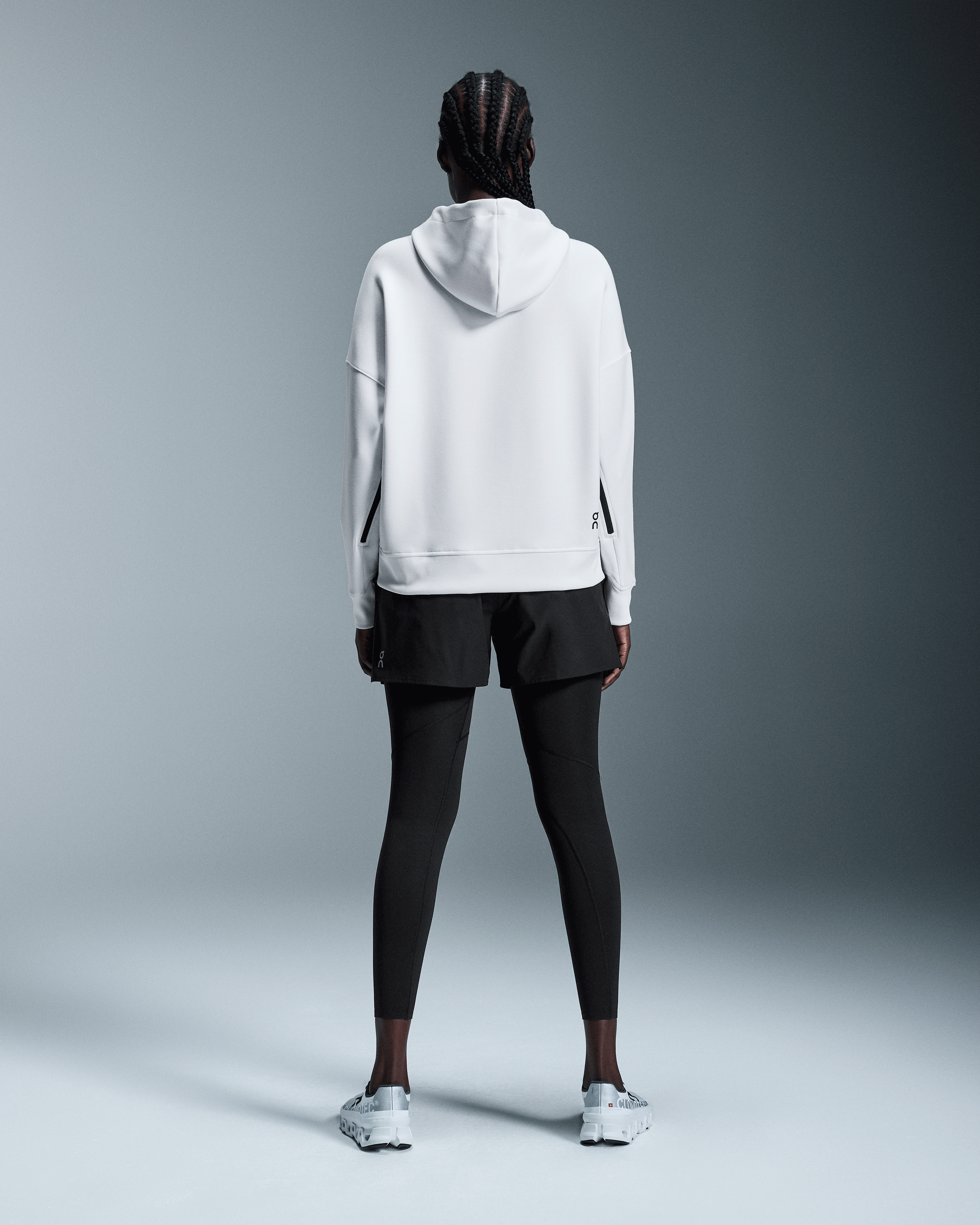 HoodieWomen / White / S