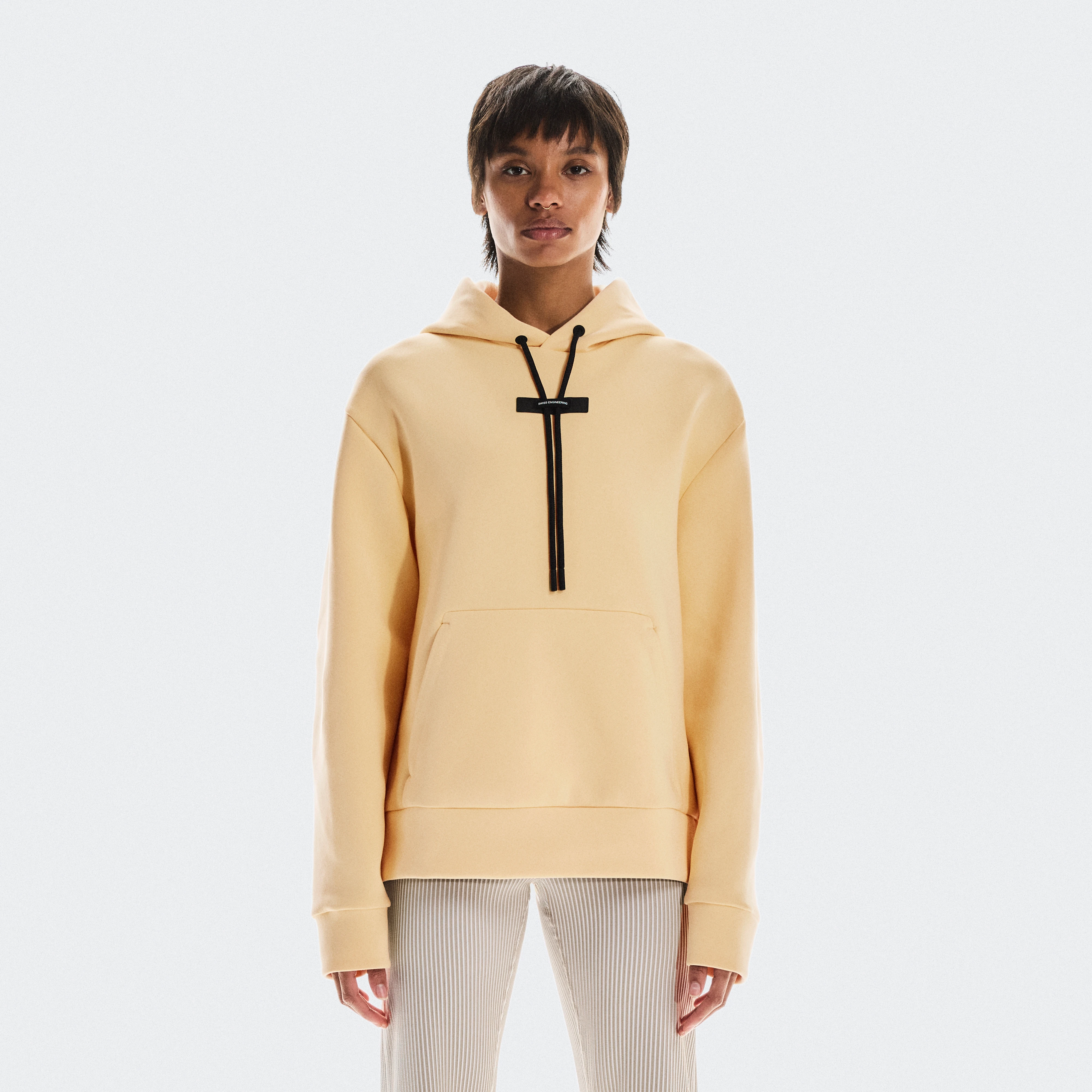 On Focus Tech Hoodie Yellow Women Women – All-day wear, travel, training Hoodies and sweatshirts