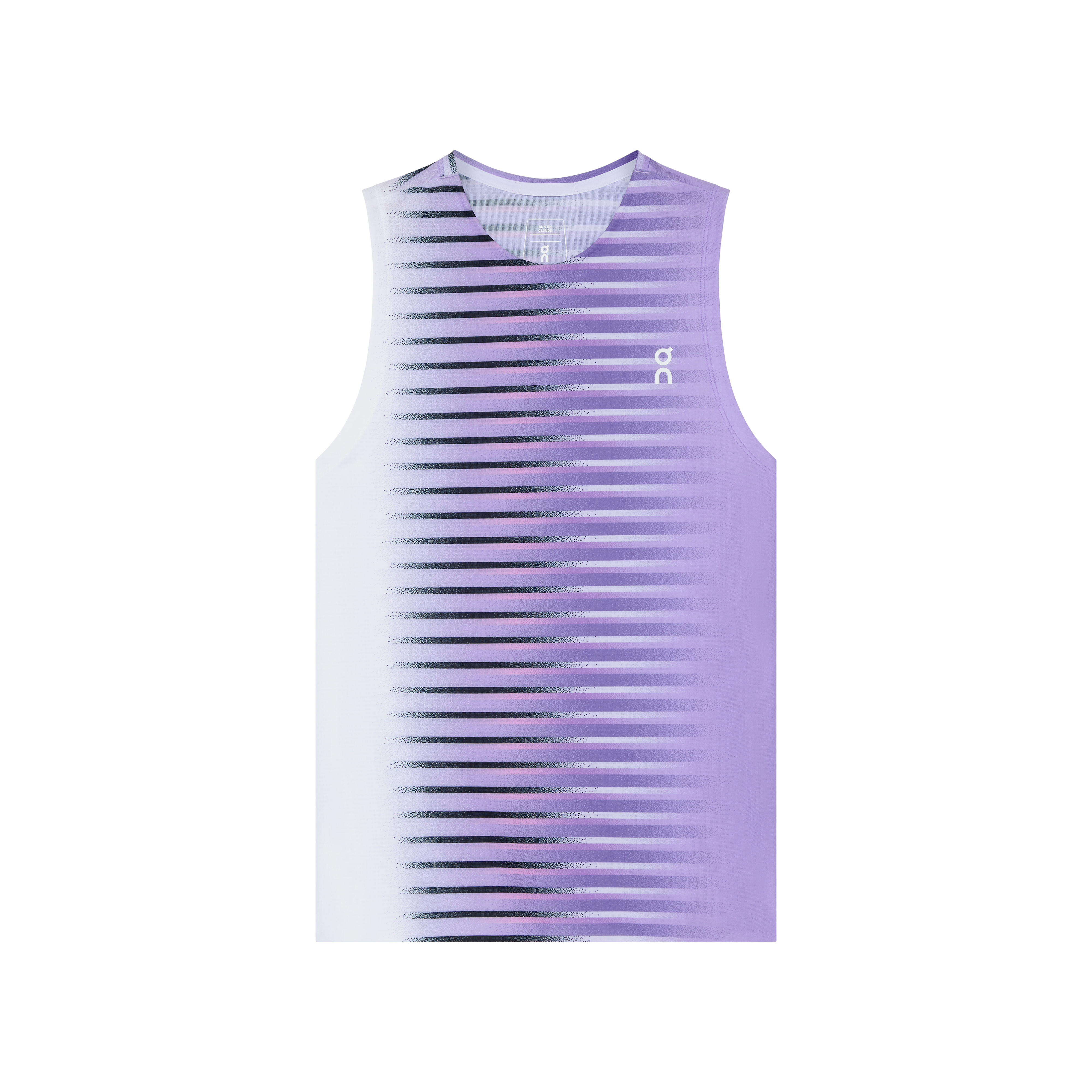 Court Tank Top Edge in Bloom/White