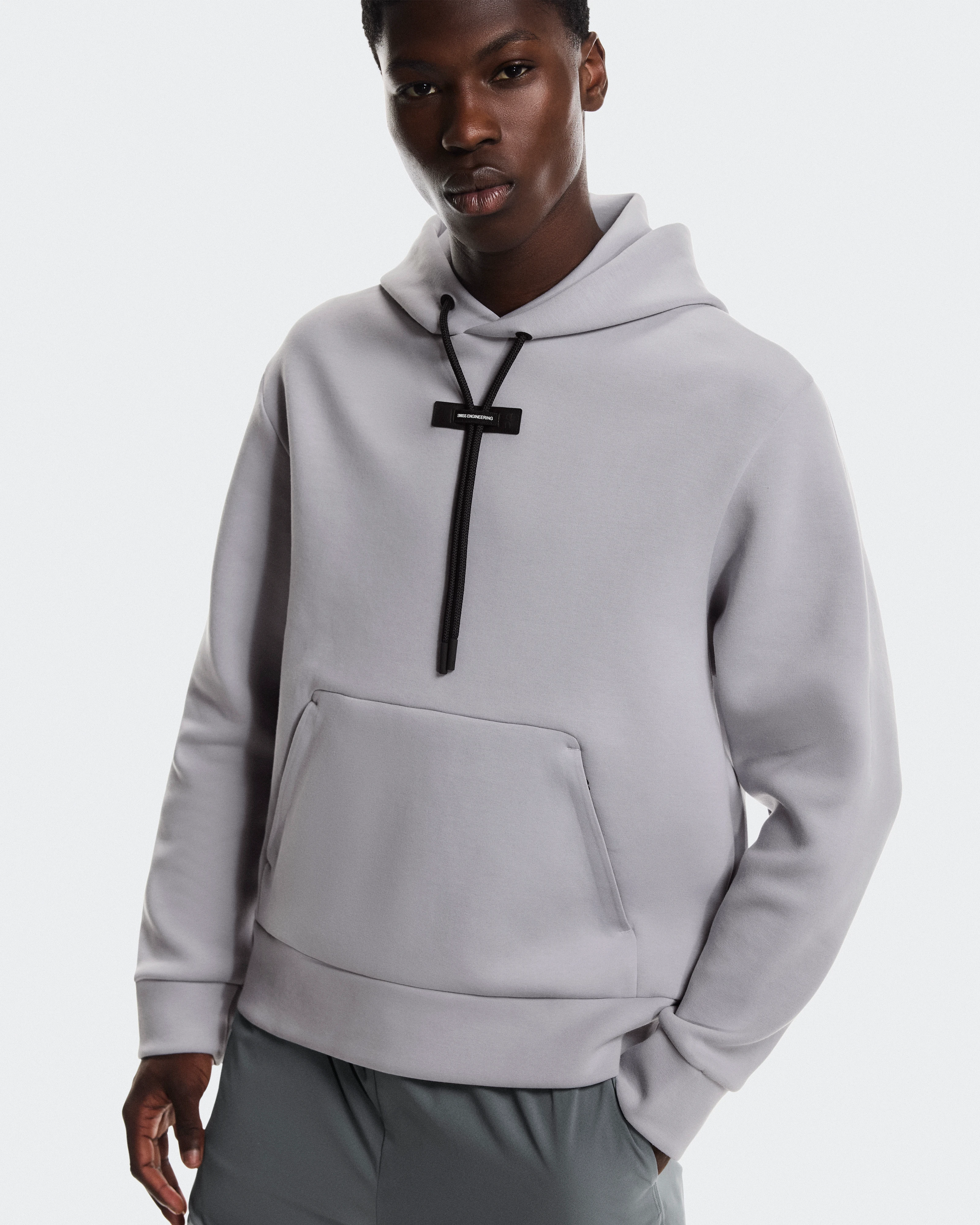 On Focus Tech Hoodie Lilac Men Hoodies and sweatshirts