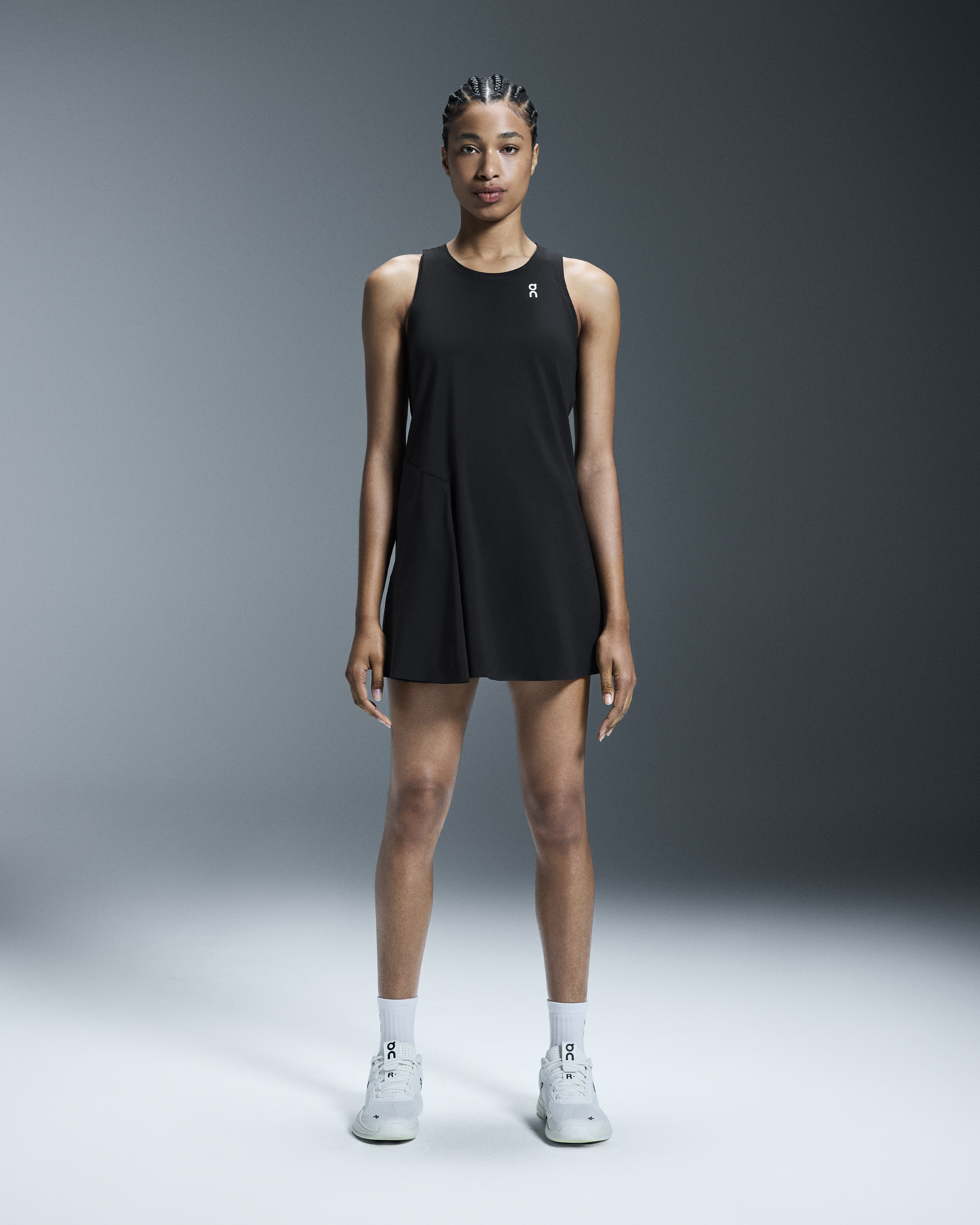 On Court Dress para Mujer en Black, Talla: 2XL, Polyester