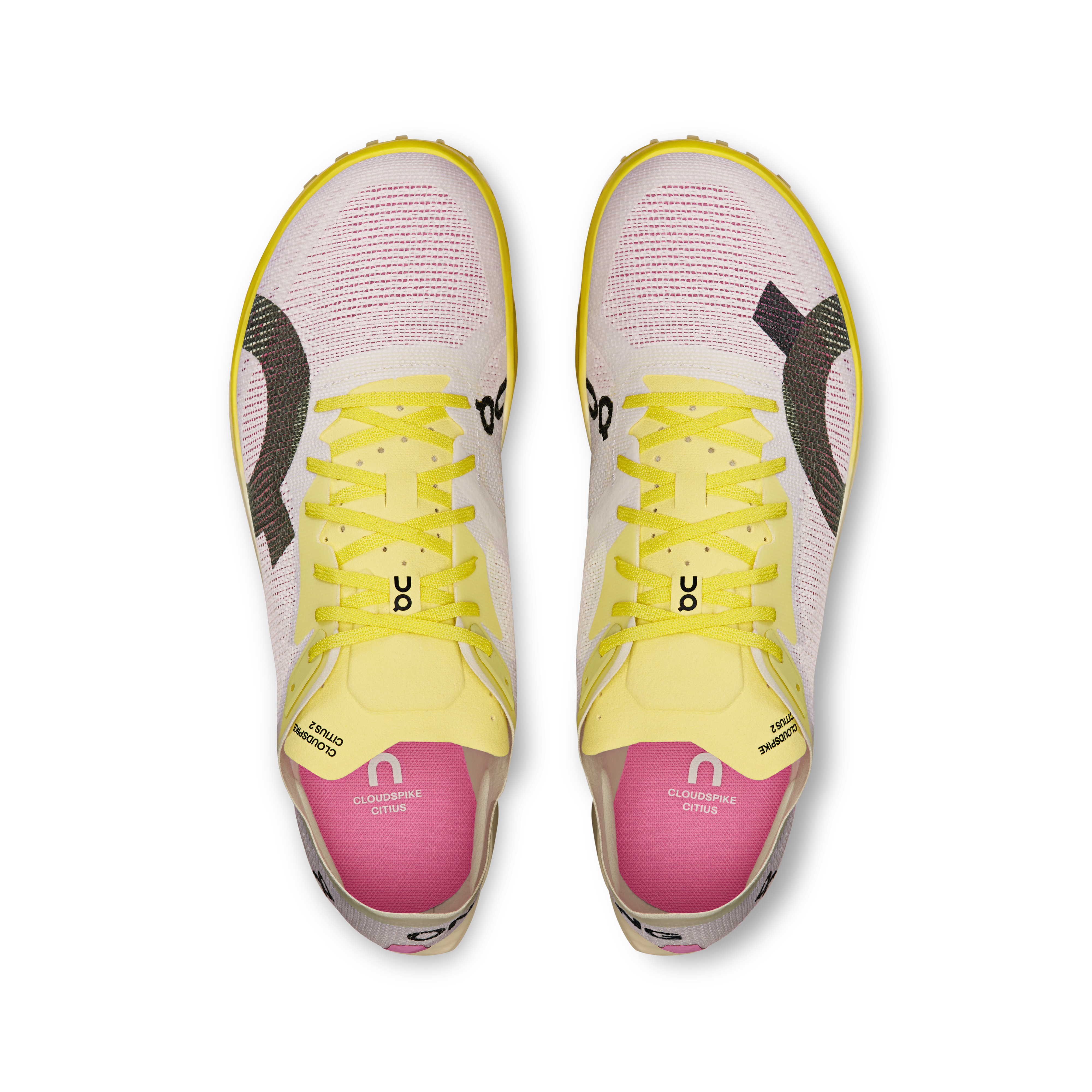 On Cloudspike Citius 2 White & Raspberry Men Track Shoes