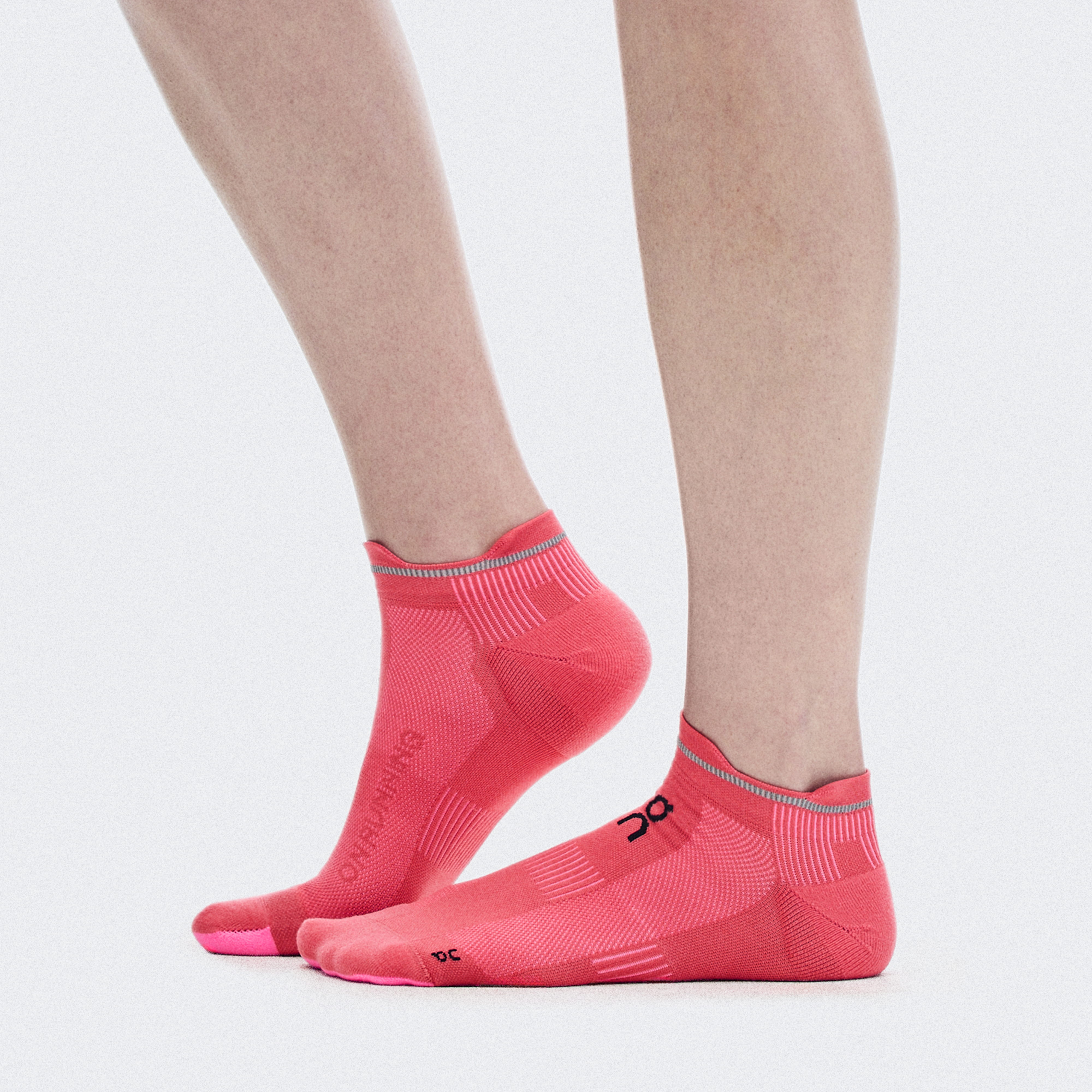 Elite Run Sock Low in Camellia/Azalea
