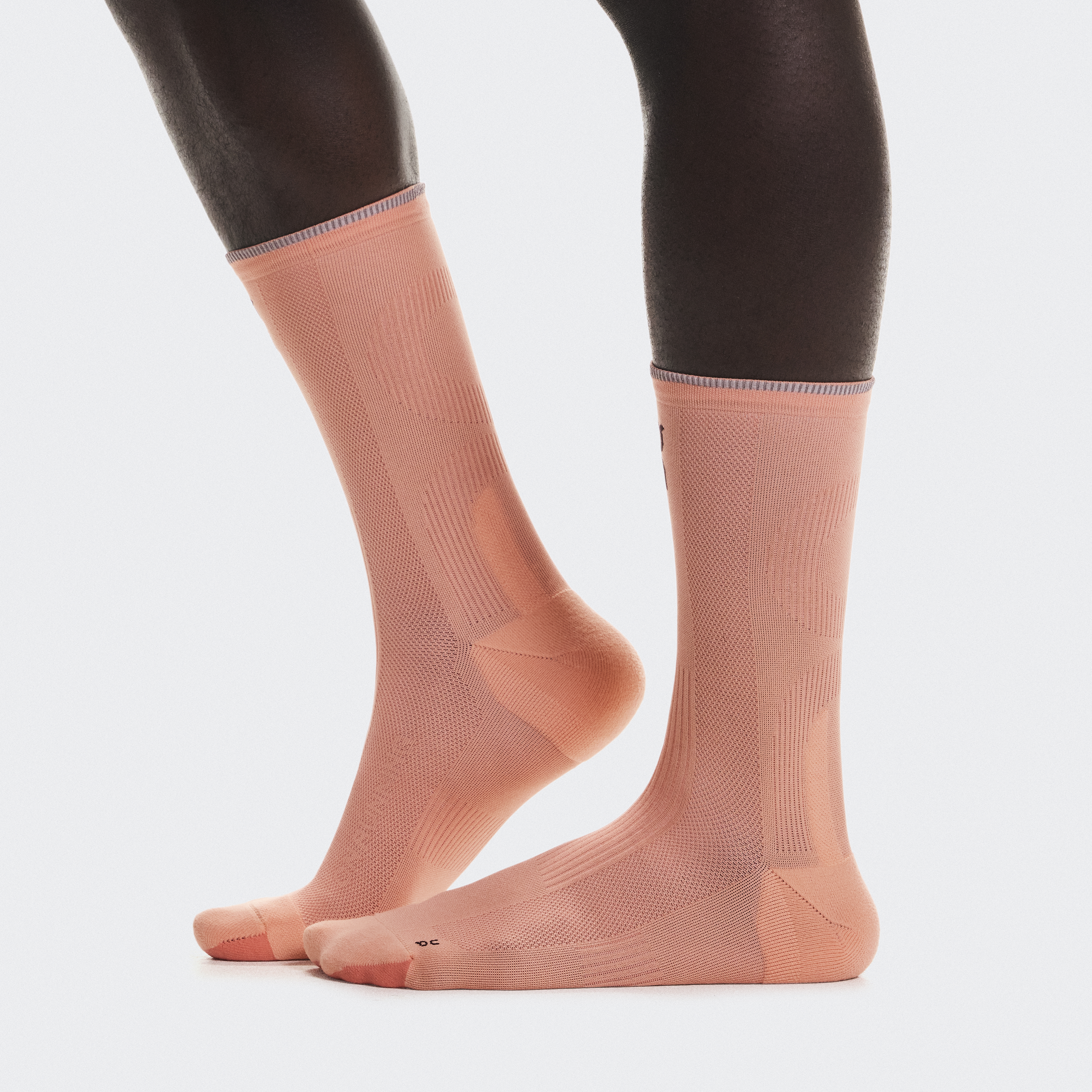 Elite Run Sock High in Sunstone/Reef