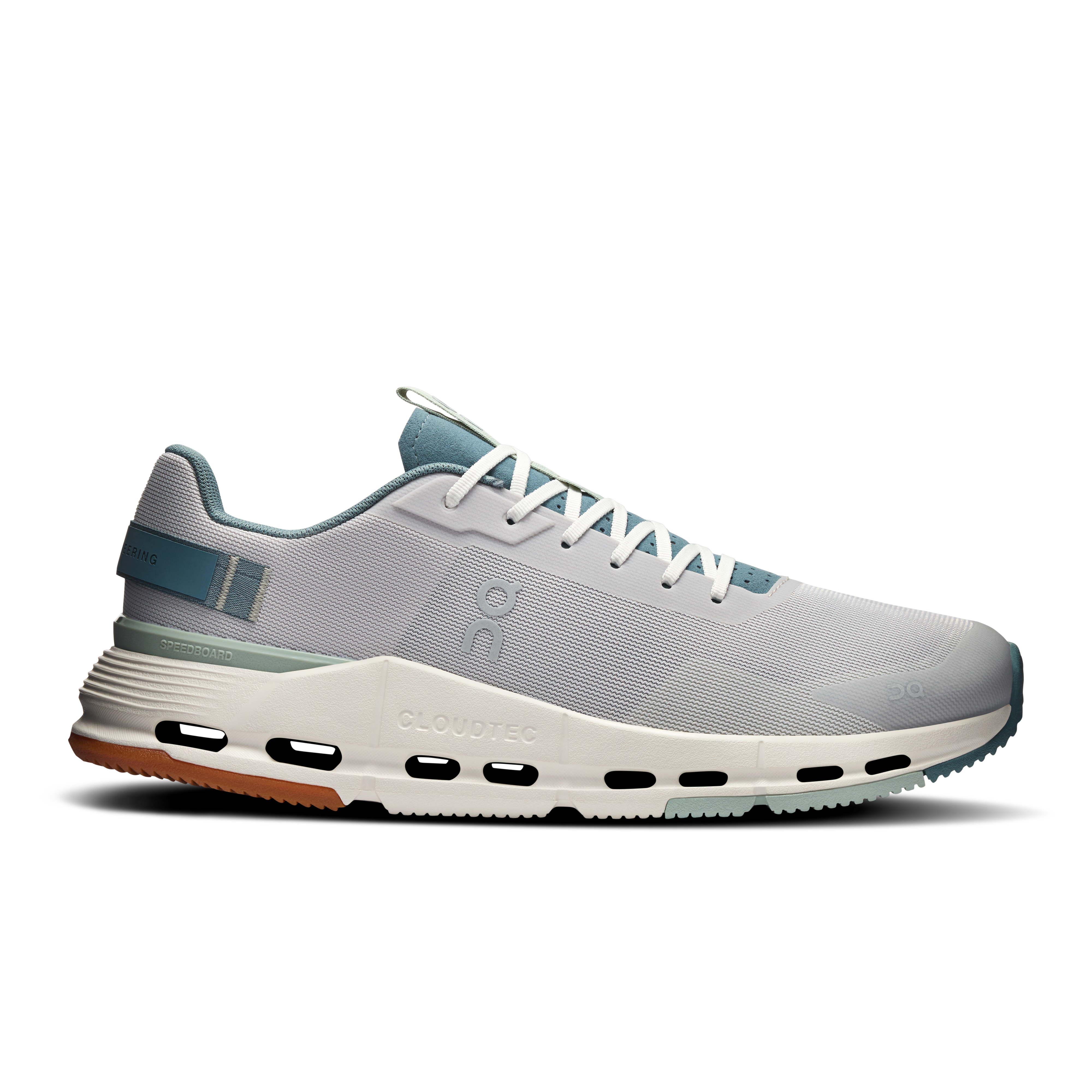 On Cloudnova Form 2 Cinza Azul Masculino Masculino – Uso diário, Exploração urbana, Lifestyle Tênis