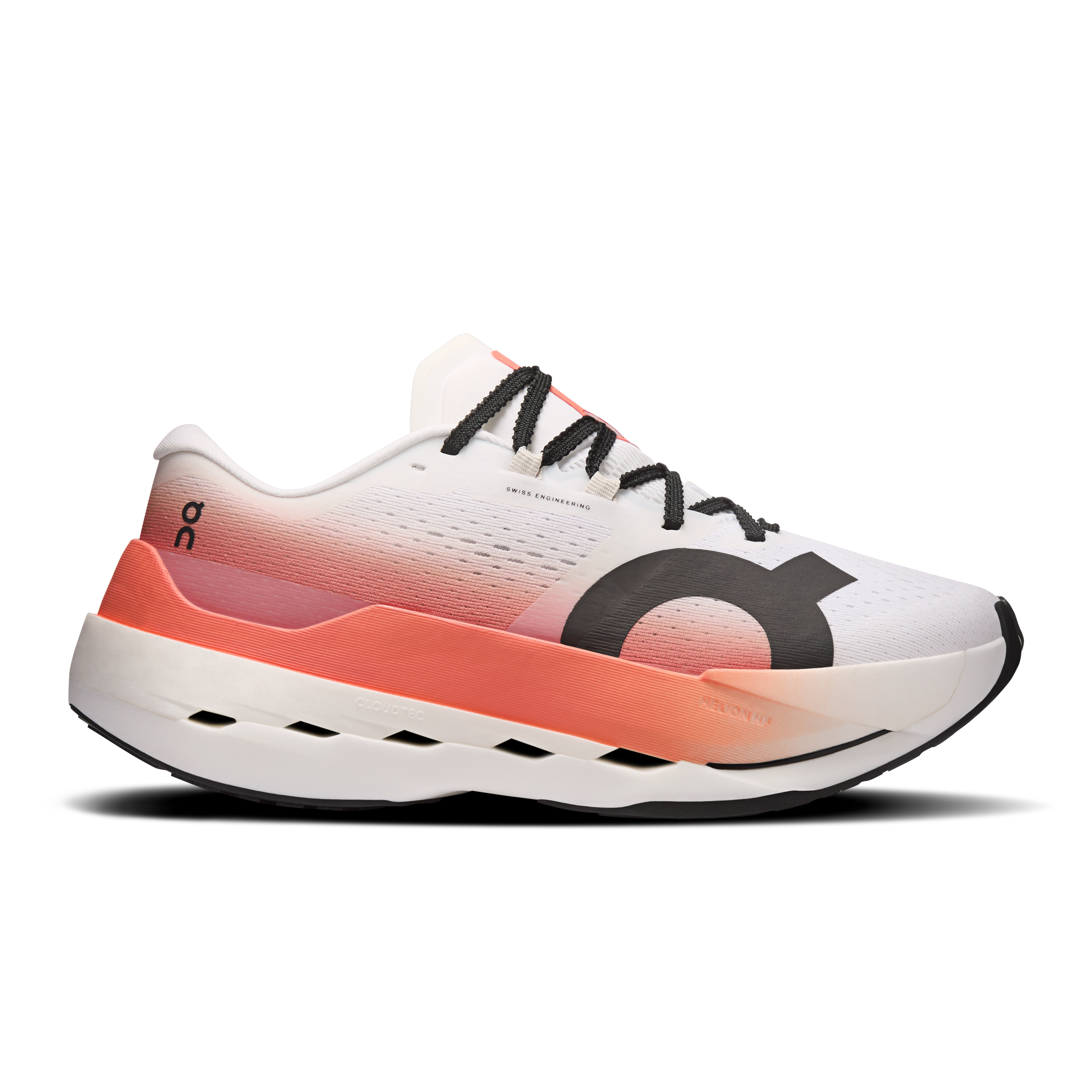 Cloudboom Max Road Running Shoe in White/Reef