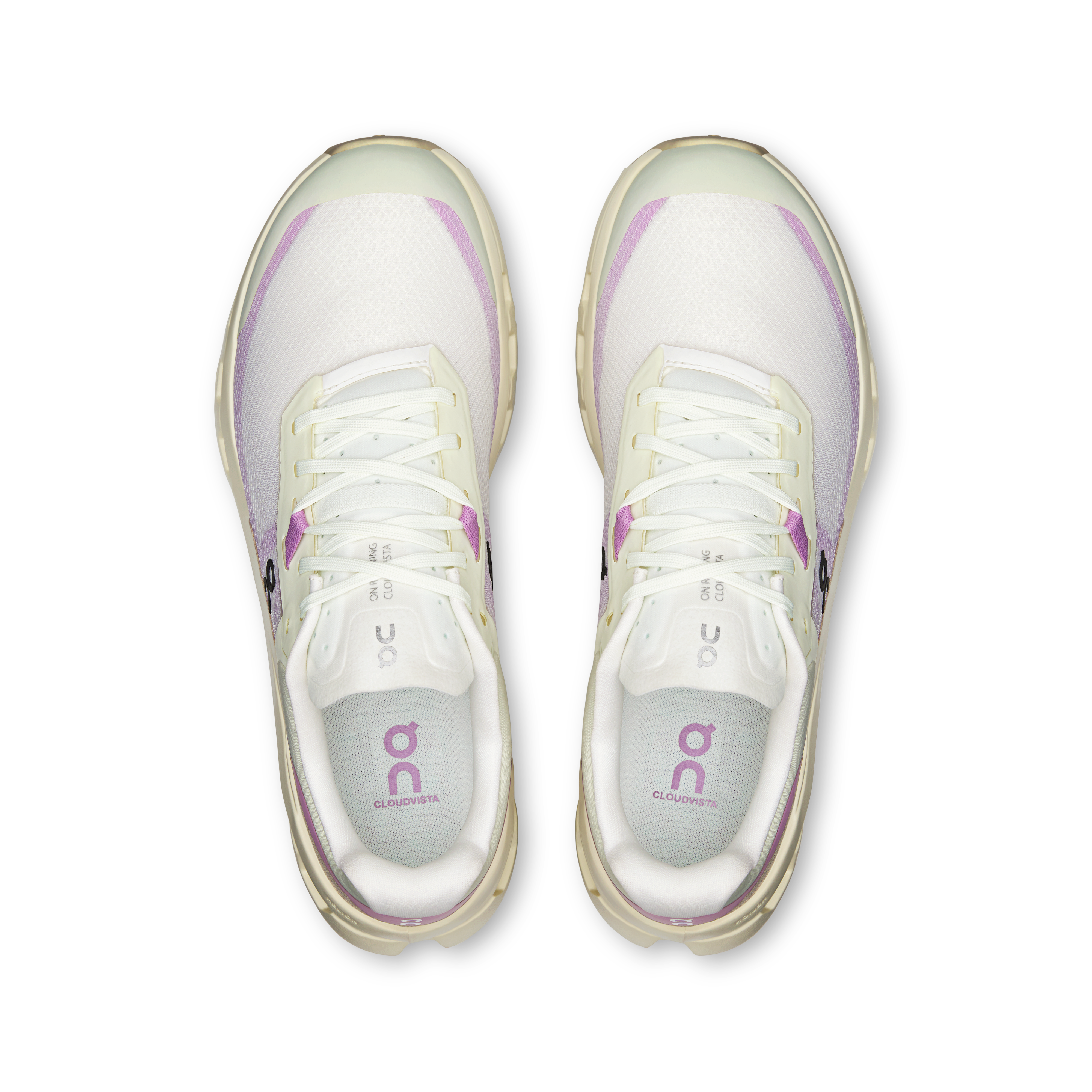 On Cloudvista 2 Ivory & Seedling Women Trail running Shoes