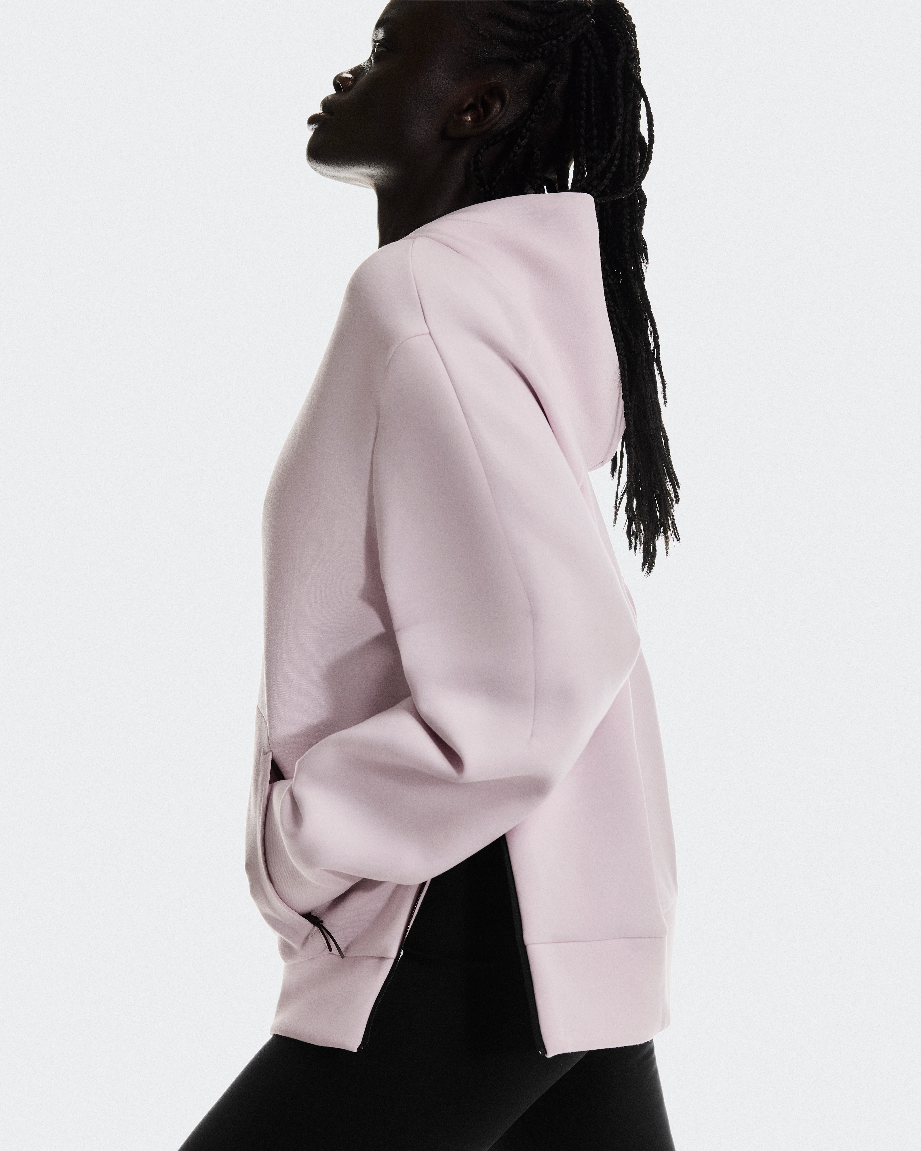 On Focus Tech Hoodie Orchid Women Hoodies and sweatshirts