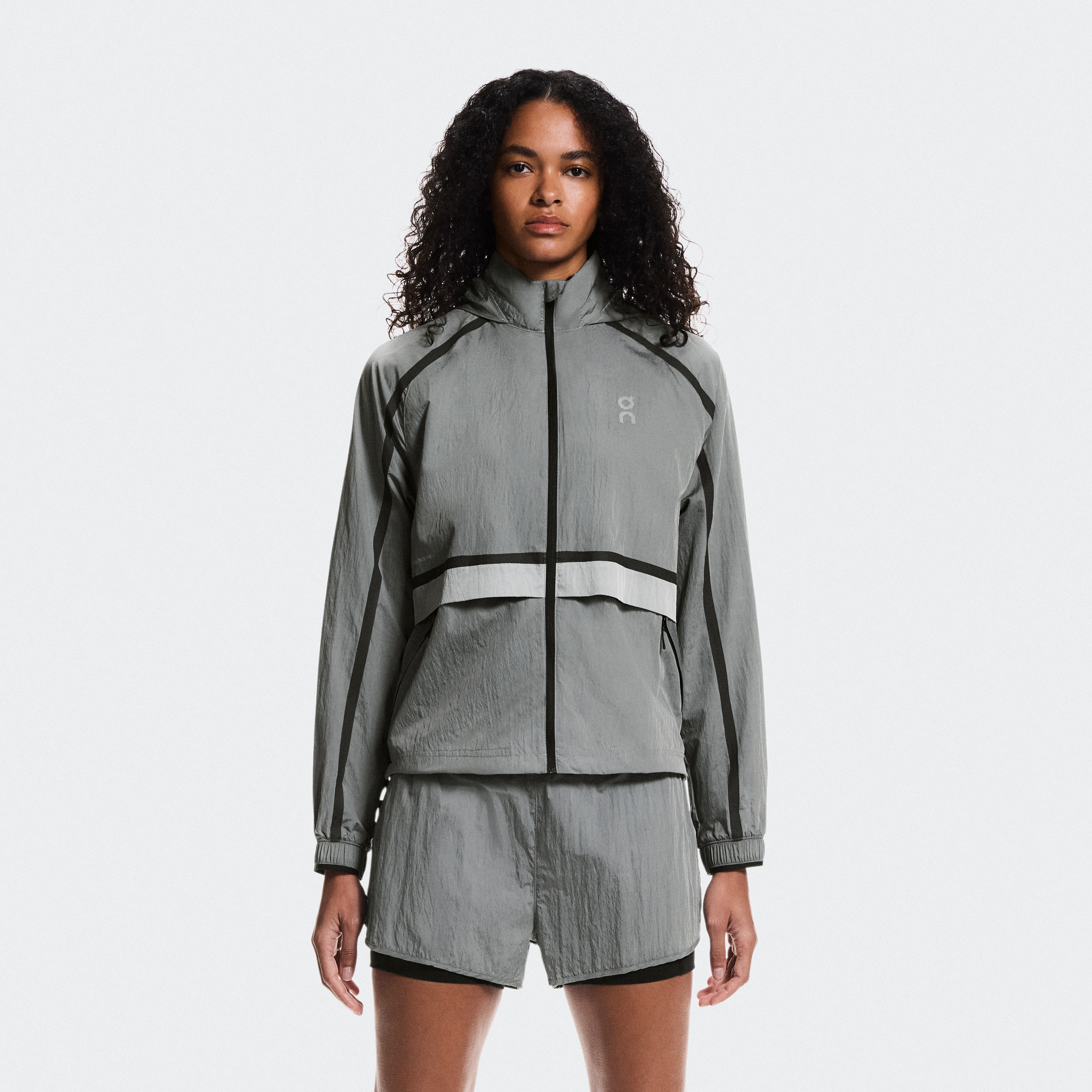 On Performance Volt Jacket Grey Women Women – All-season running Jackets