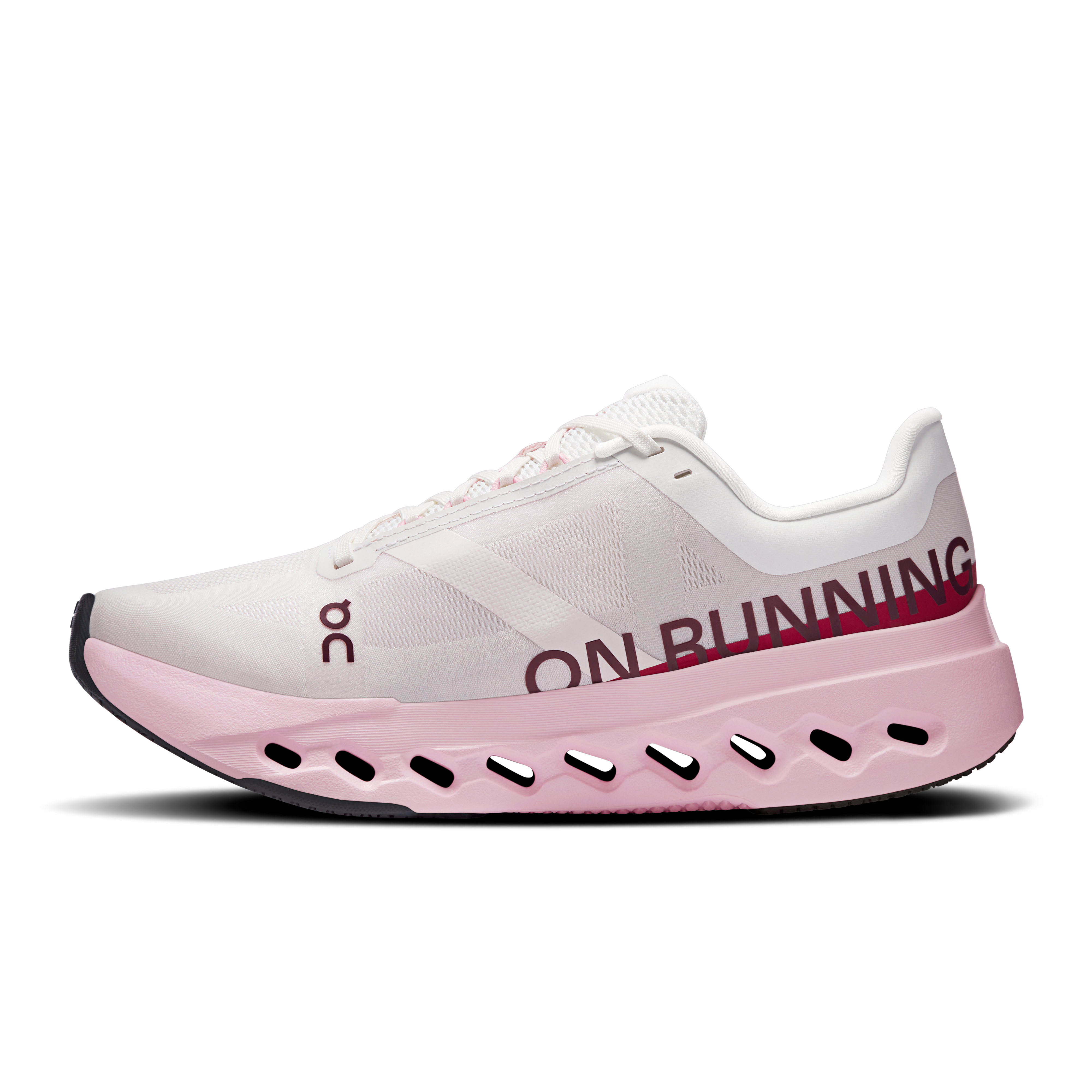 On Cloudsurfer Next Peony & Ivory Women Road running Shoes