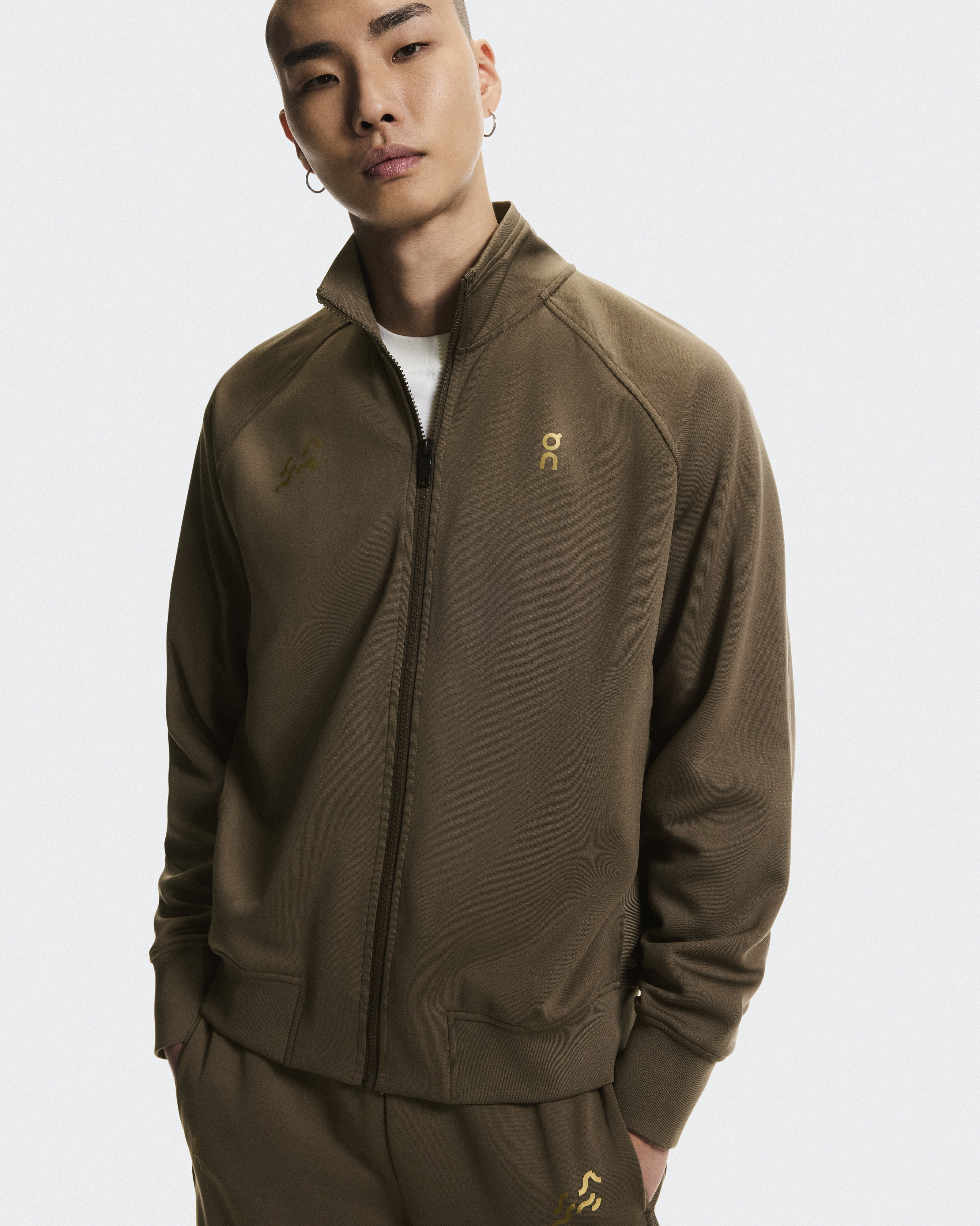 ミュージシャン CHRONOIZM TRACK JACKET<BROWN> TRACK JACKET<BROWN> | CHRONOIZM