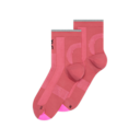 Elite Run Sock Mid in Camellia/Azalea