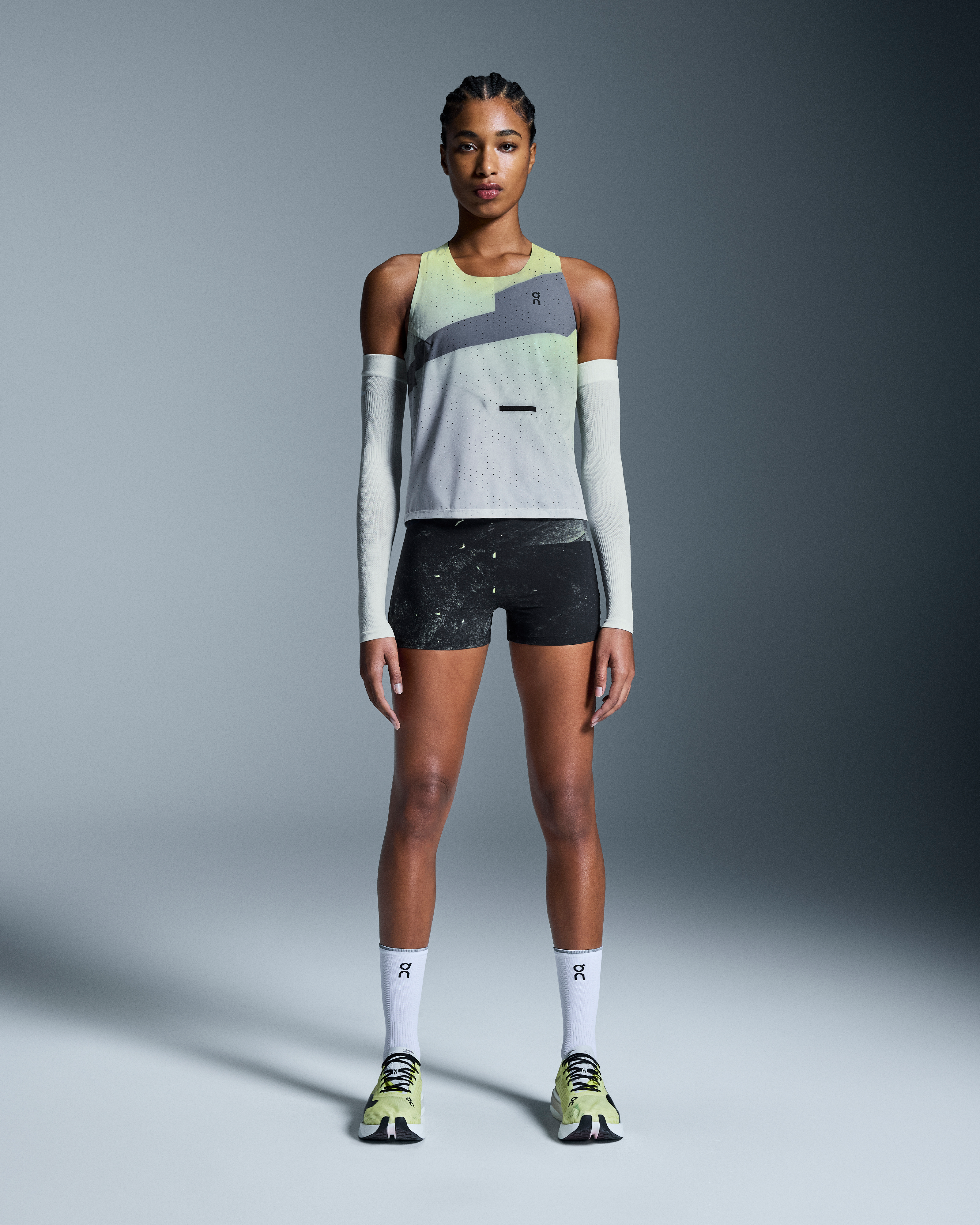Race SingletWomen / Limelight | Glacier / L