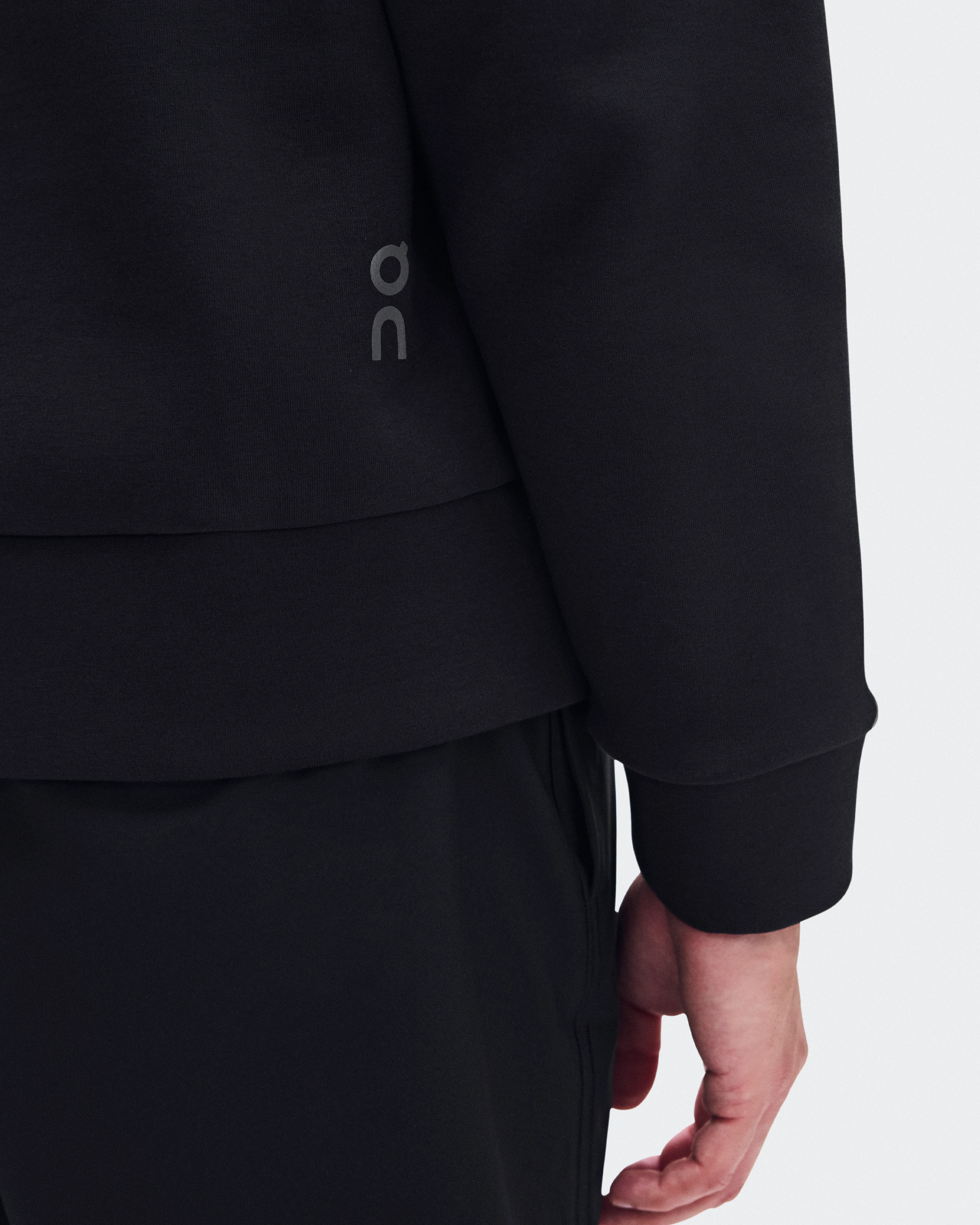 On Focus Tech Hoodie Remix Black Men Hoodies and sweatshirts