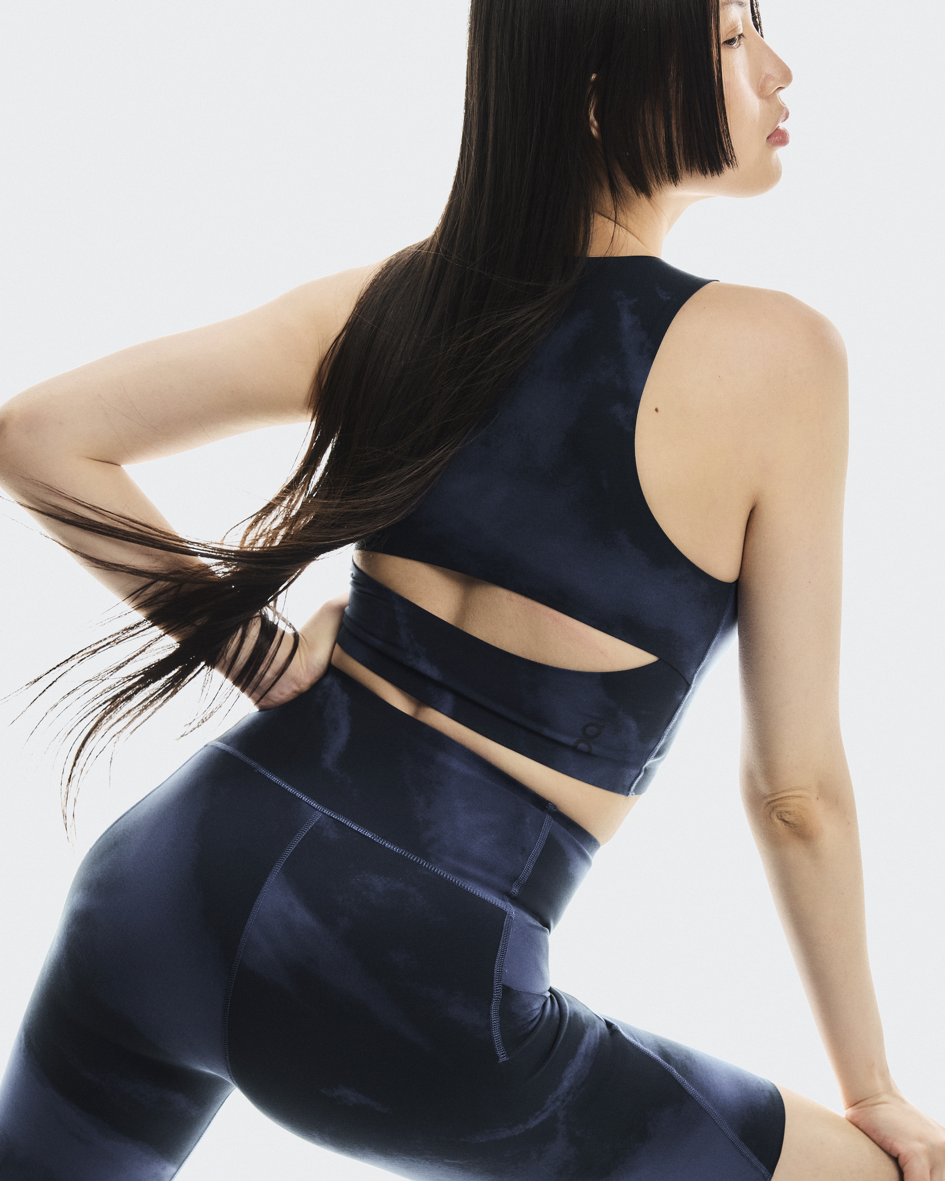 【0-1ippy】NAPTIME FW23ストール NAVY Lululemon Time To Sweat Crop *23