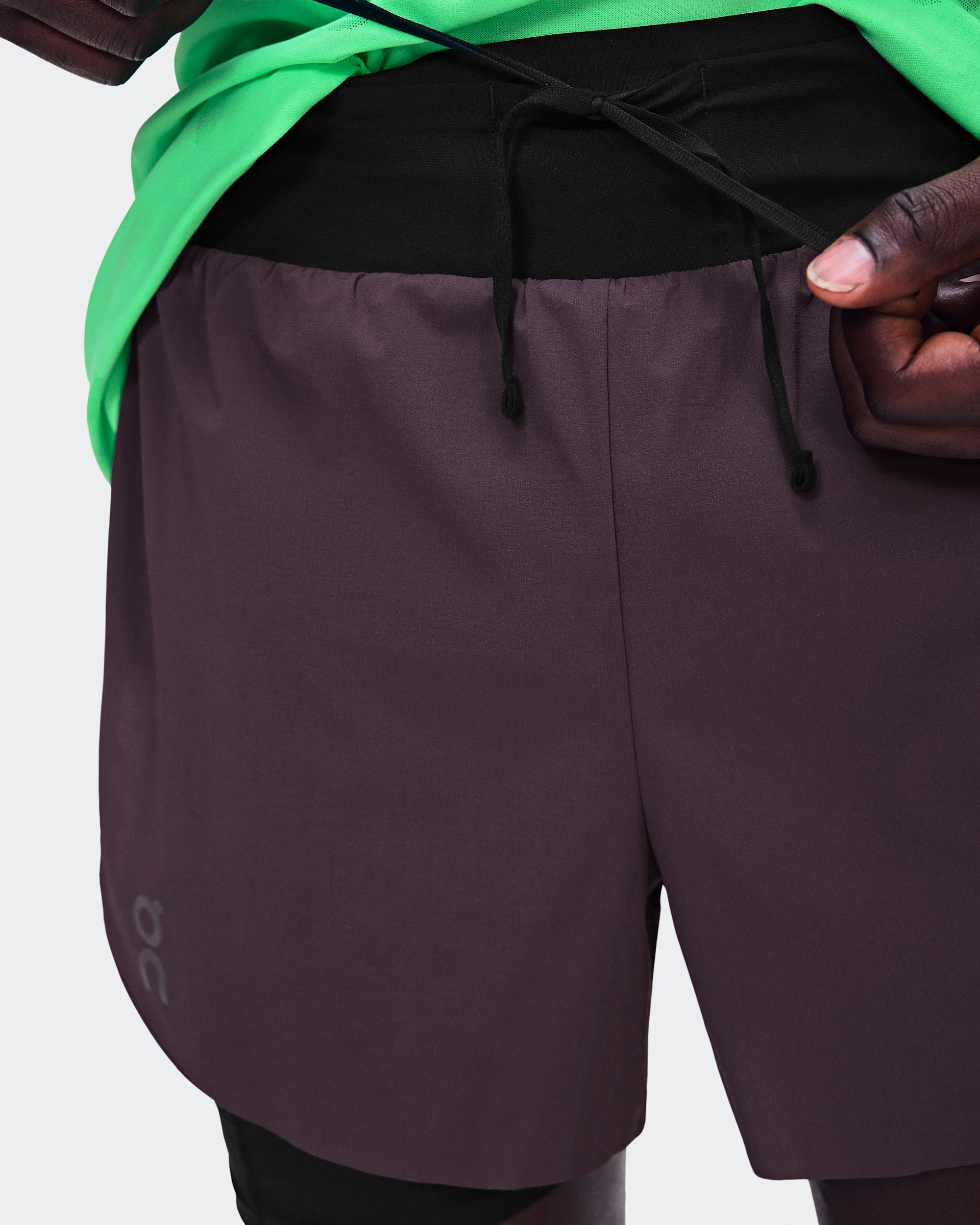 Men's Zero 2-in-1 Shorts Urchin | Black - thumbnail 4