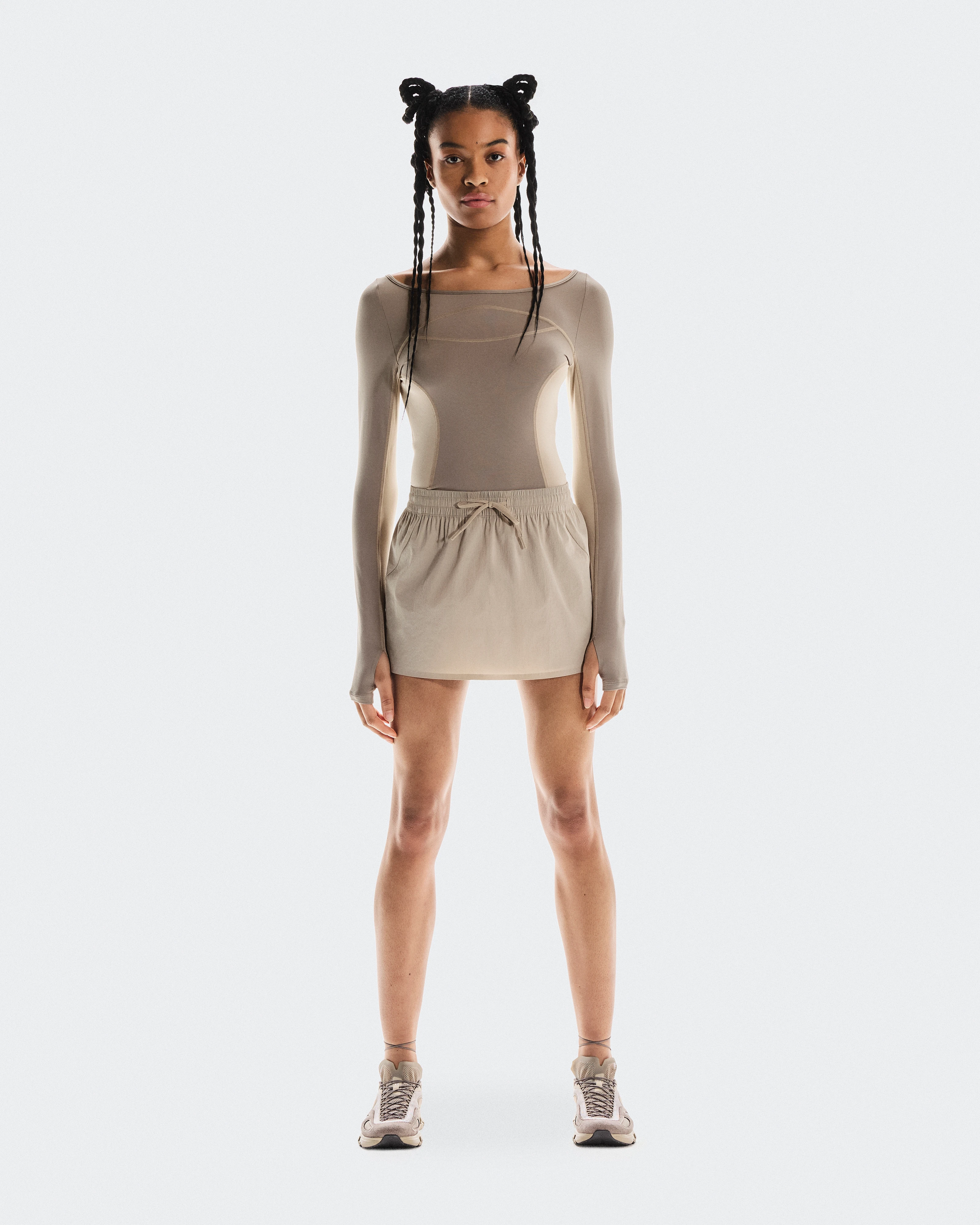 On STUDIO LONG SLEEVE FKA Cinder & Desert Damen Oberteile