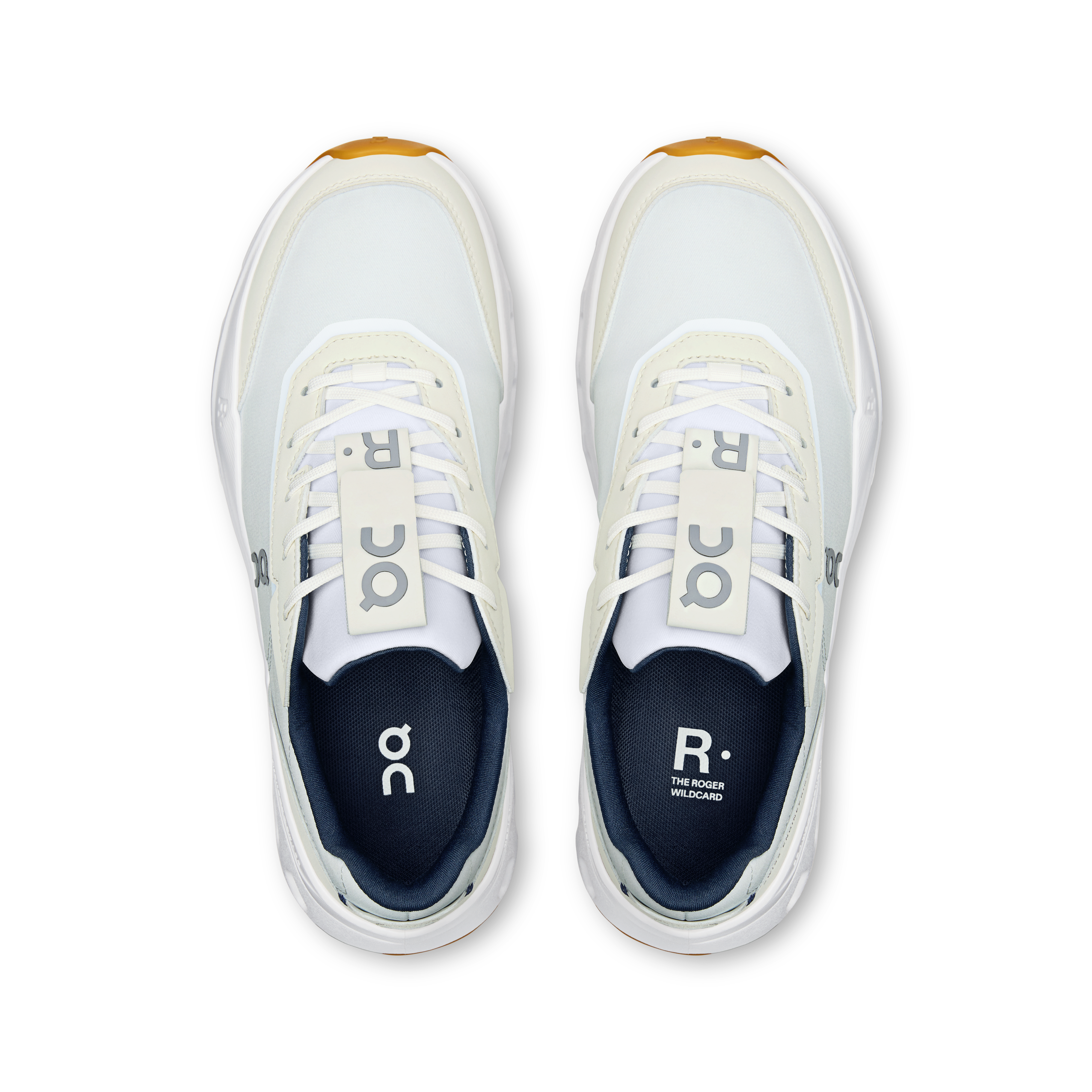On THE ROGER Wildcard White & Midnight Women Tennis Shoes