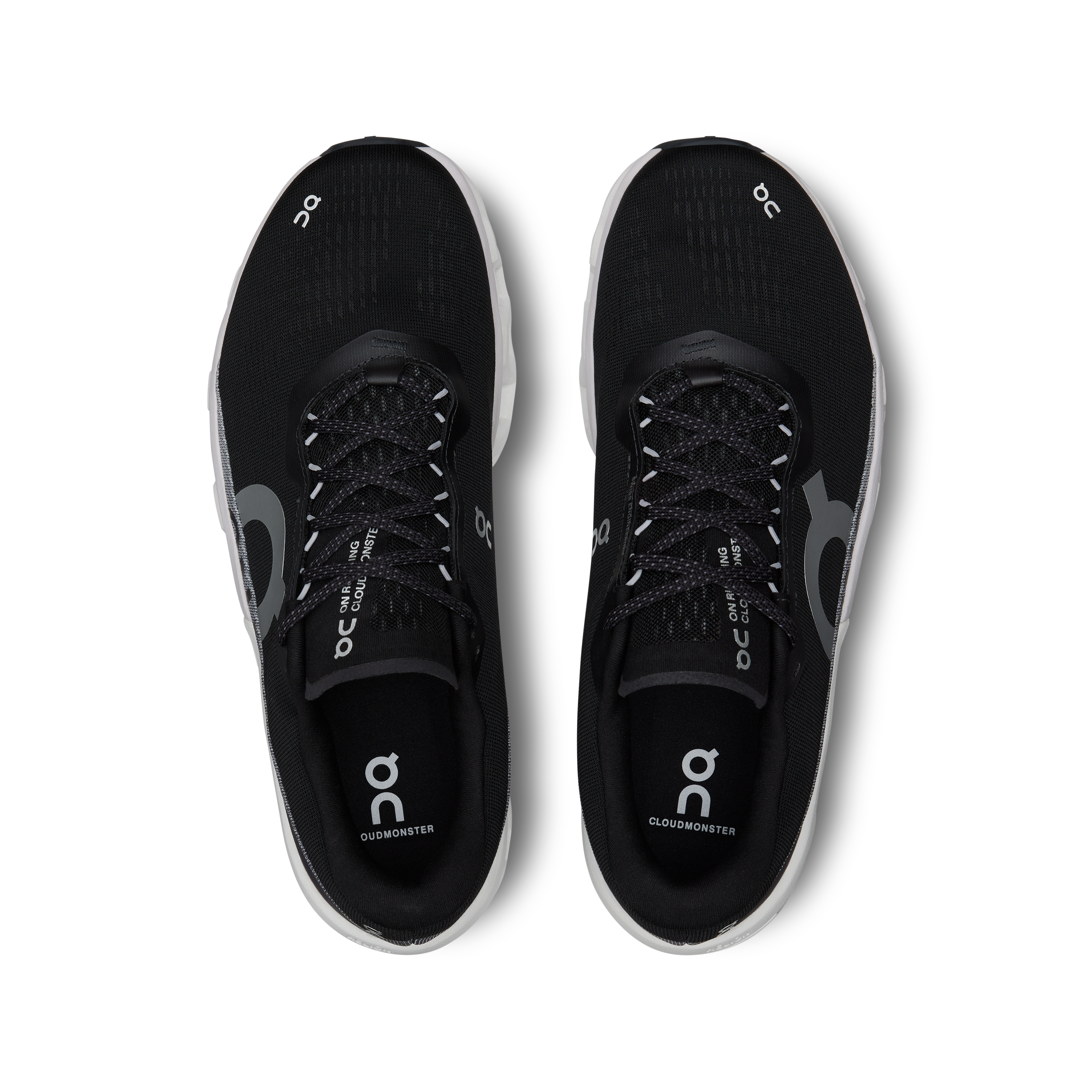 On Cloudmonster 2 Black & Frost Hombre Road running Calzado