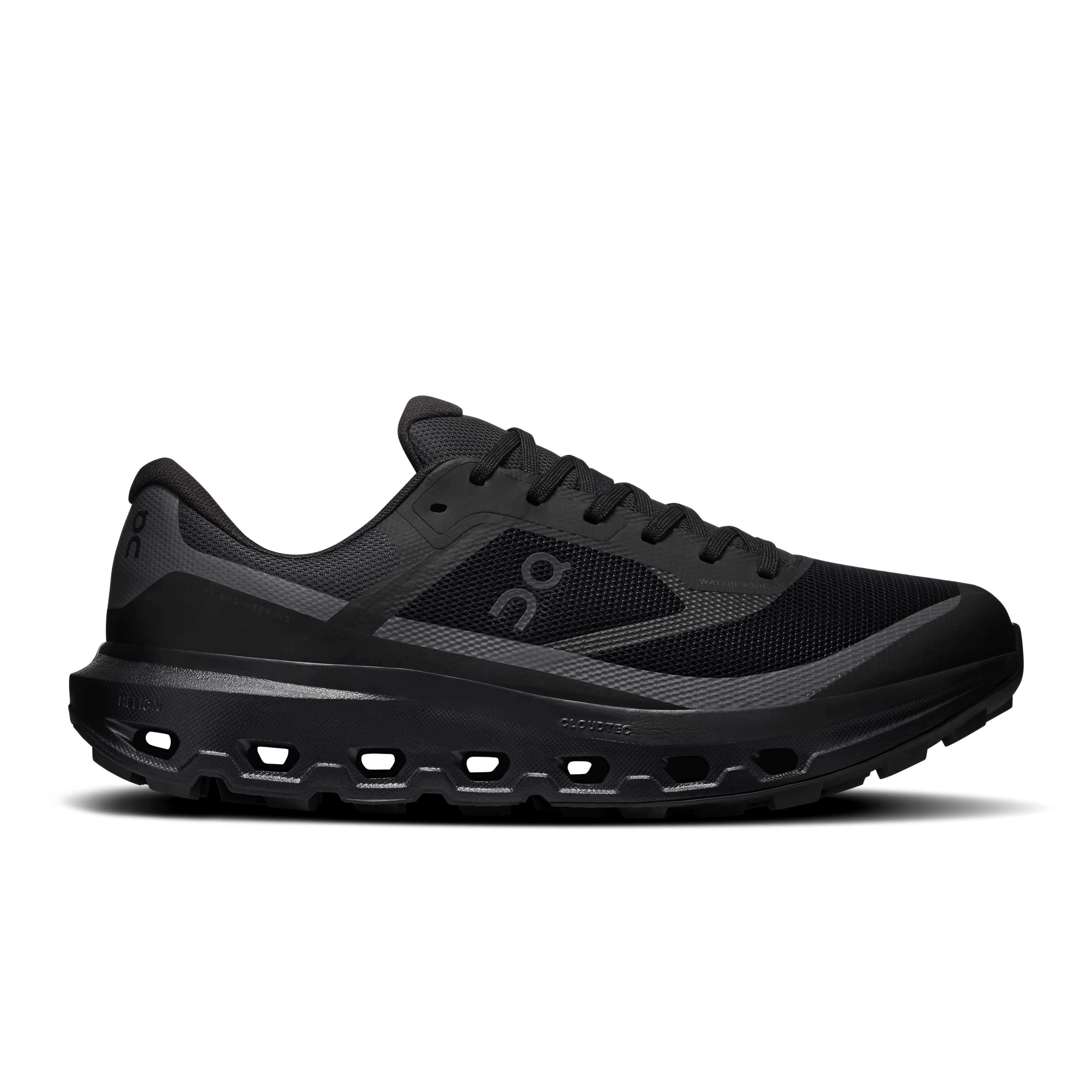 Cloudvista 3 Waterproof Trail Running Shoe in Black/Black