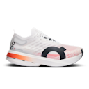 Cloudboom Strike Road Running Shoe in White/Black