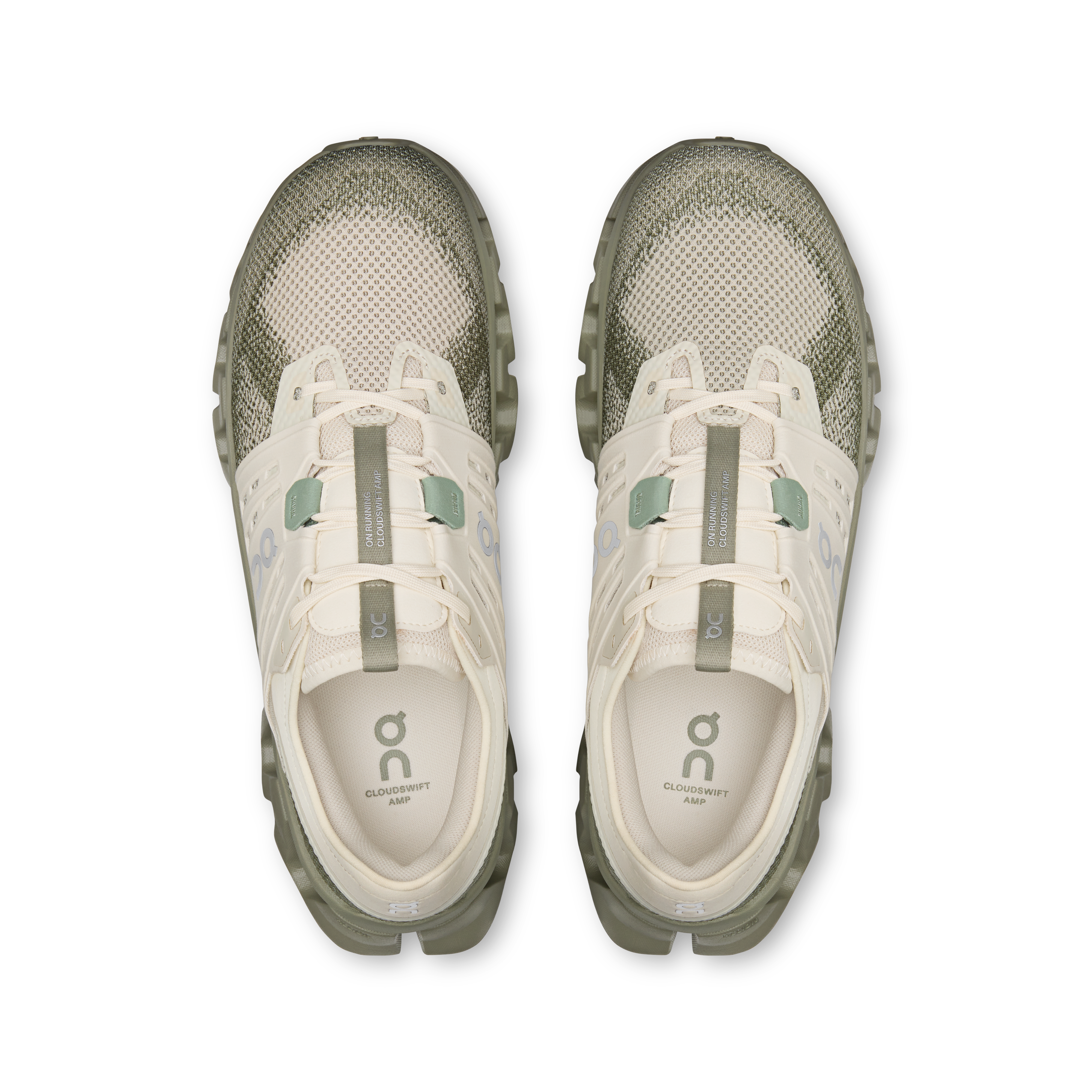 On Cloudswift Amp Grain & Olive Homme Active Life Chaussures