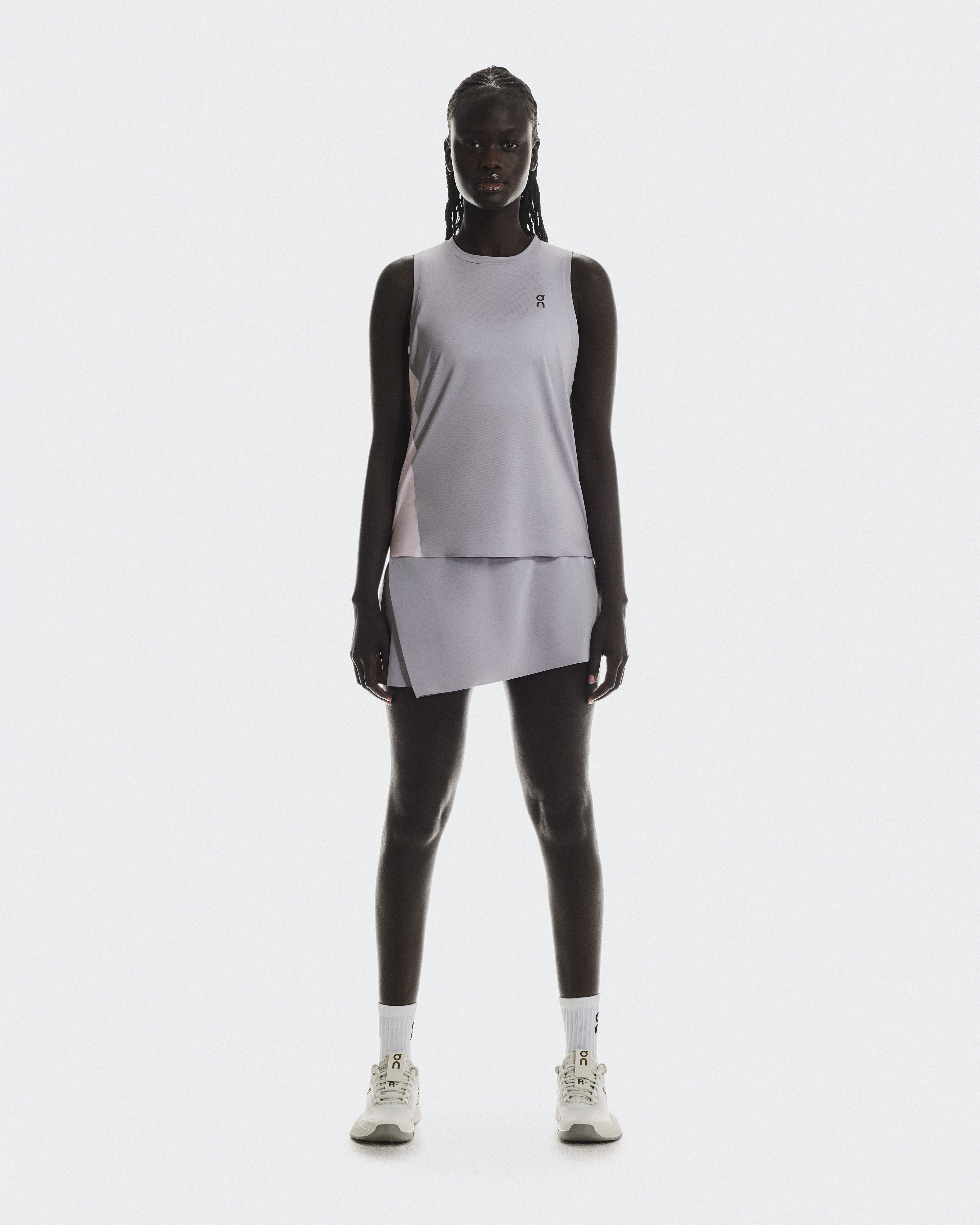 On Court Tank Top para Mujer en Lilac/Orchid, Talla: Medium, Polyester